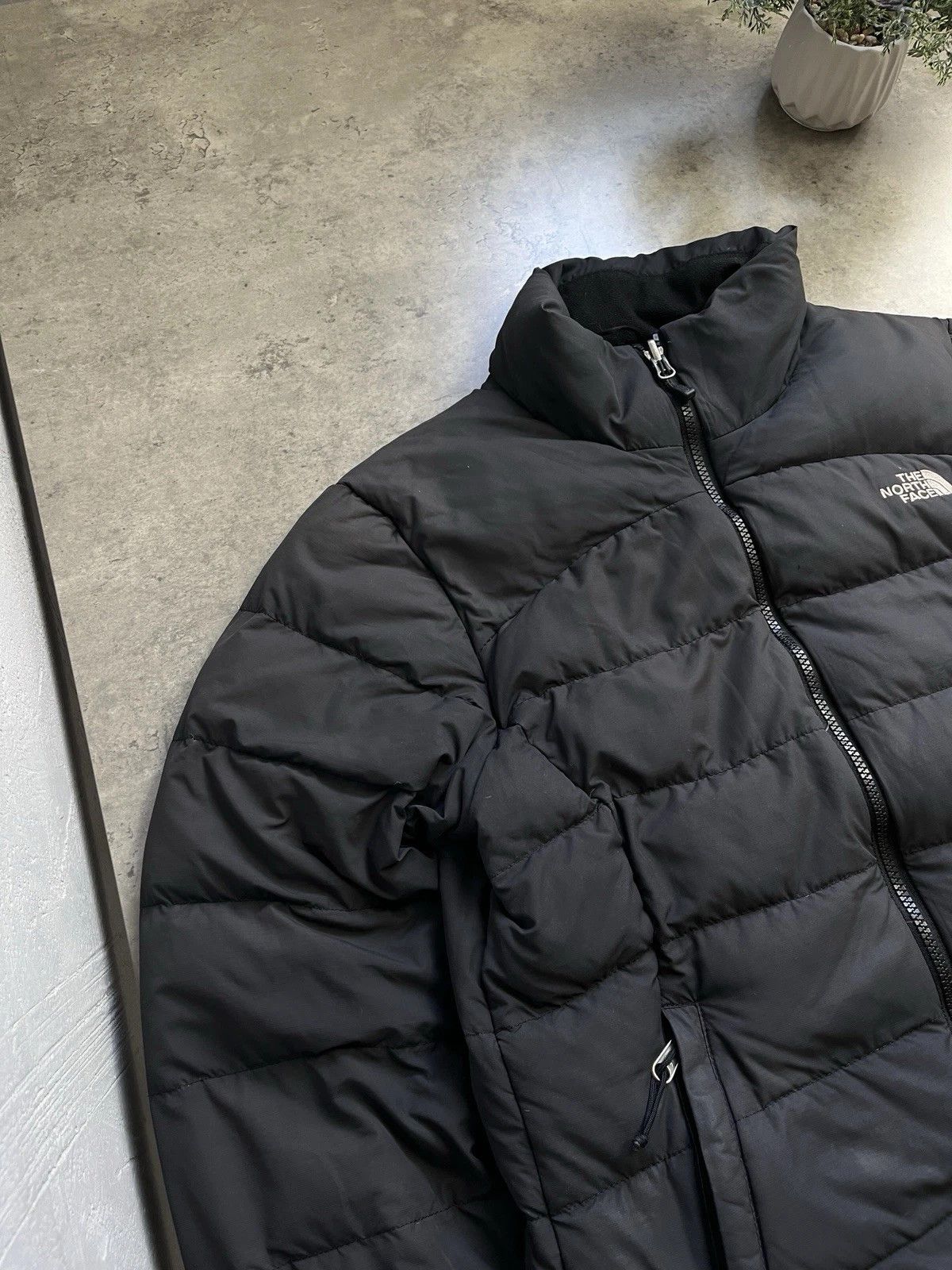 The North Face The North Face Gray Nuptse 700 Gorpcore Puffer Size M / US 6-8 / IT 42-44 - 3 Thumbnail