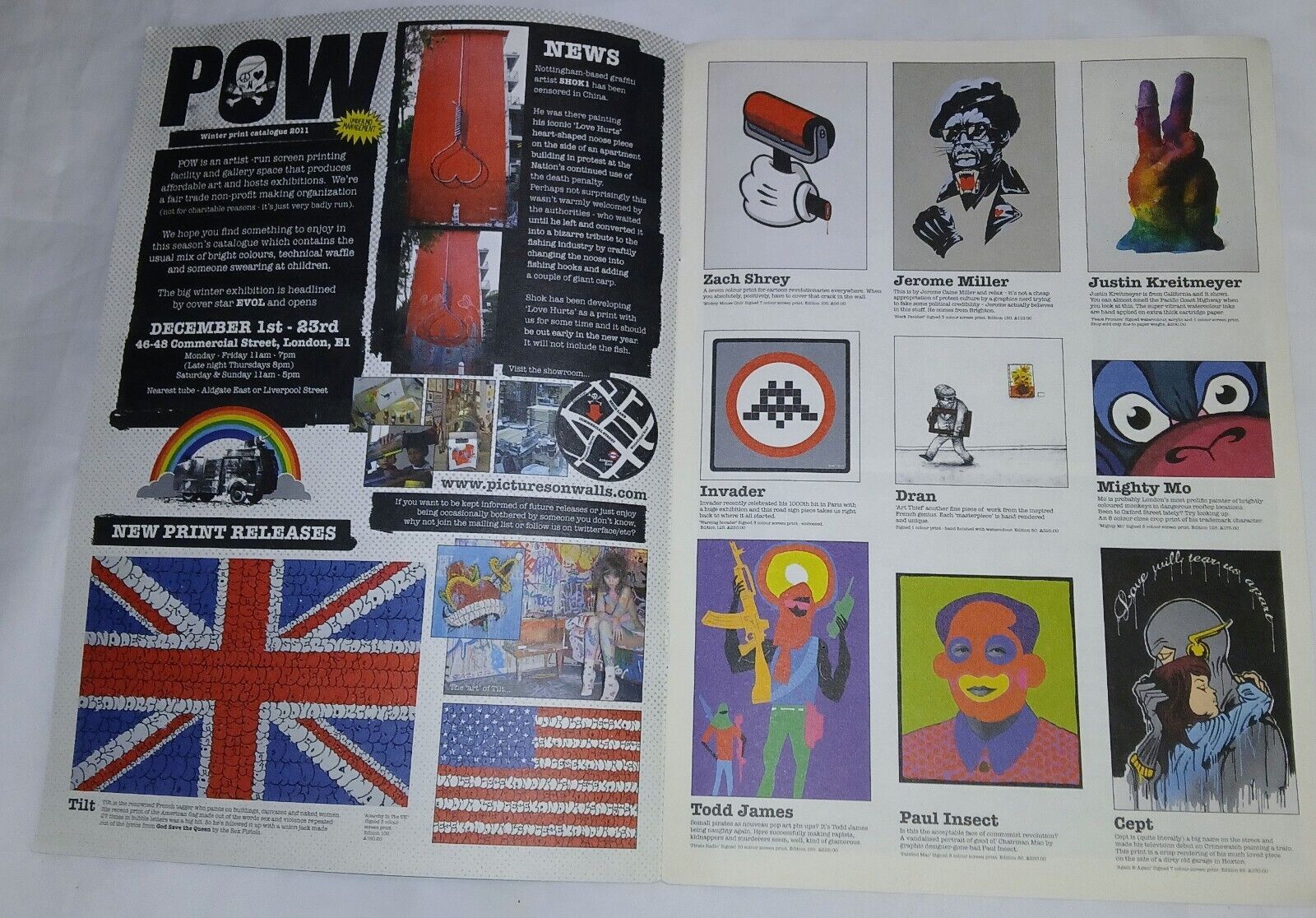 Other Banksy POW (Pictures On Walls) Magazine Ltd Ed 2011 Size ONE SIZE - 2 Thumbnail