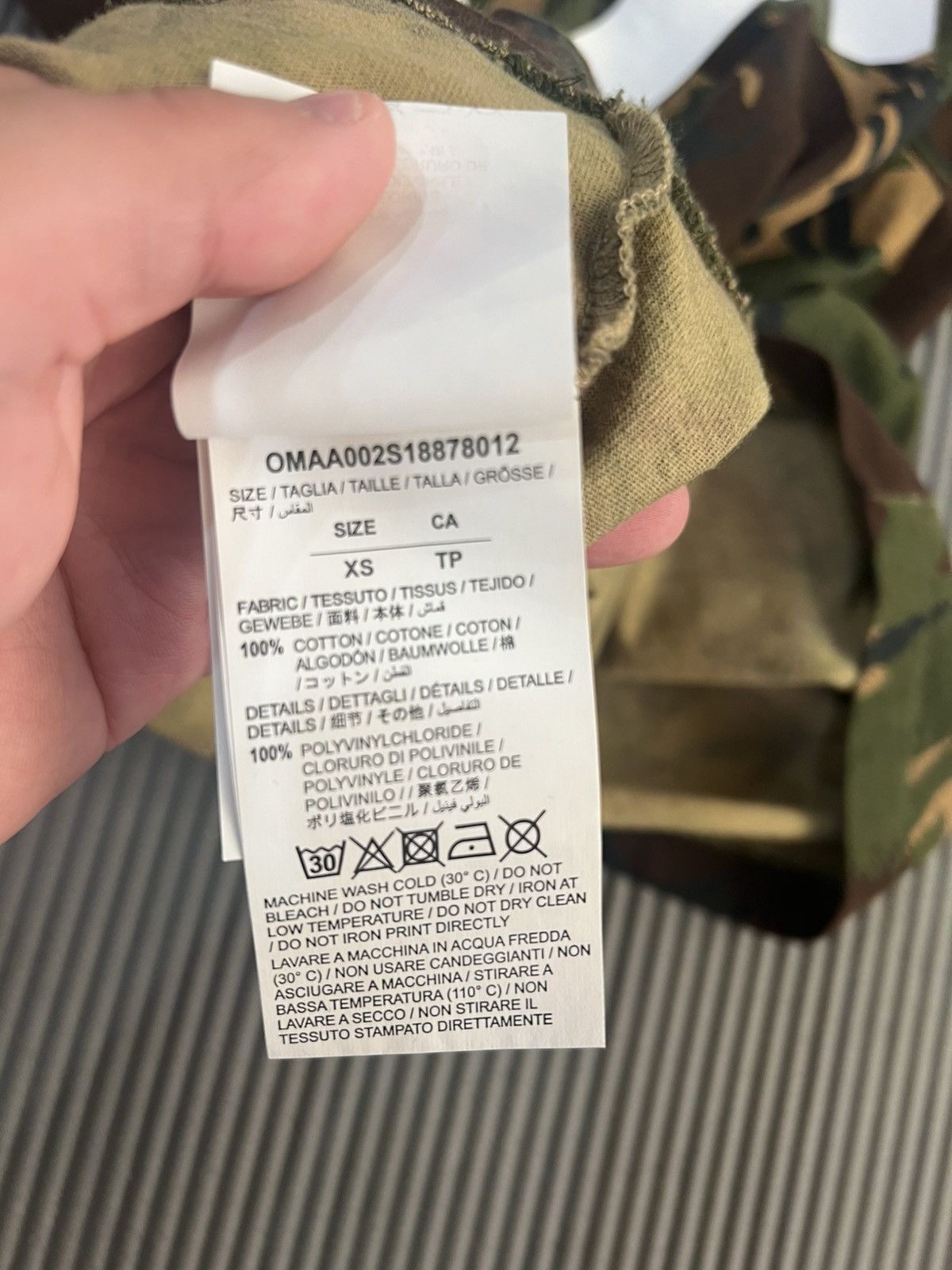Off-White Off white camo shirt Size US XS / EU 42 / 0 - 4 Thumbnail