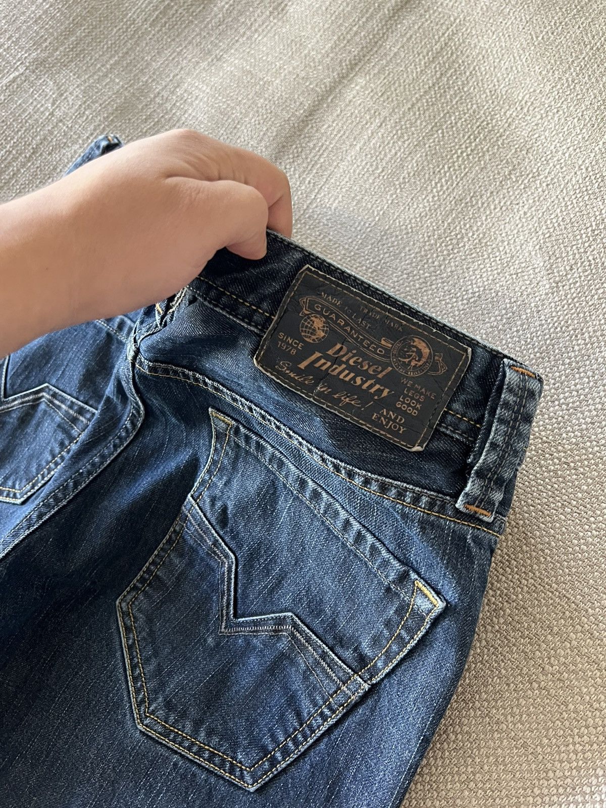Diesel × Vintage Vintage 💥 Diesel Jeans Pants Size US 30 / EU 46 - 9 Thumbnail
