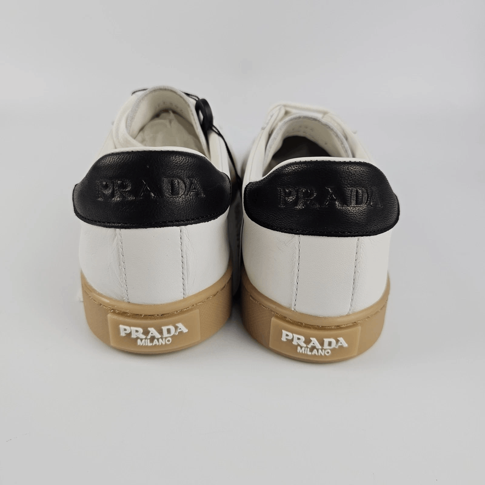 Prada PRADA Lane White Sneakers New UK 7 Size US 8 / EU 41 - 3 Thumbnail