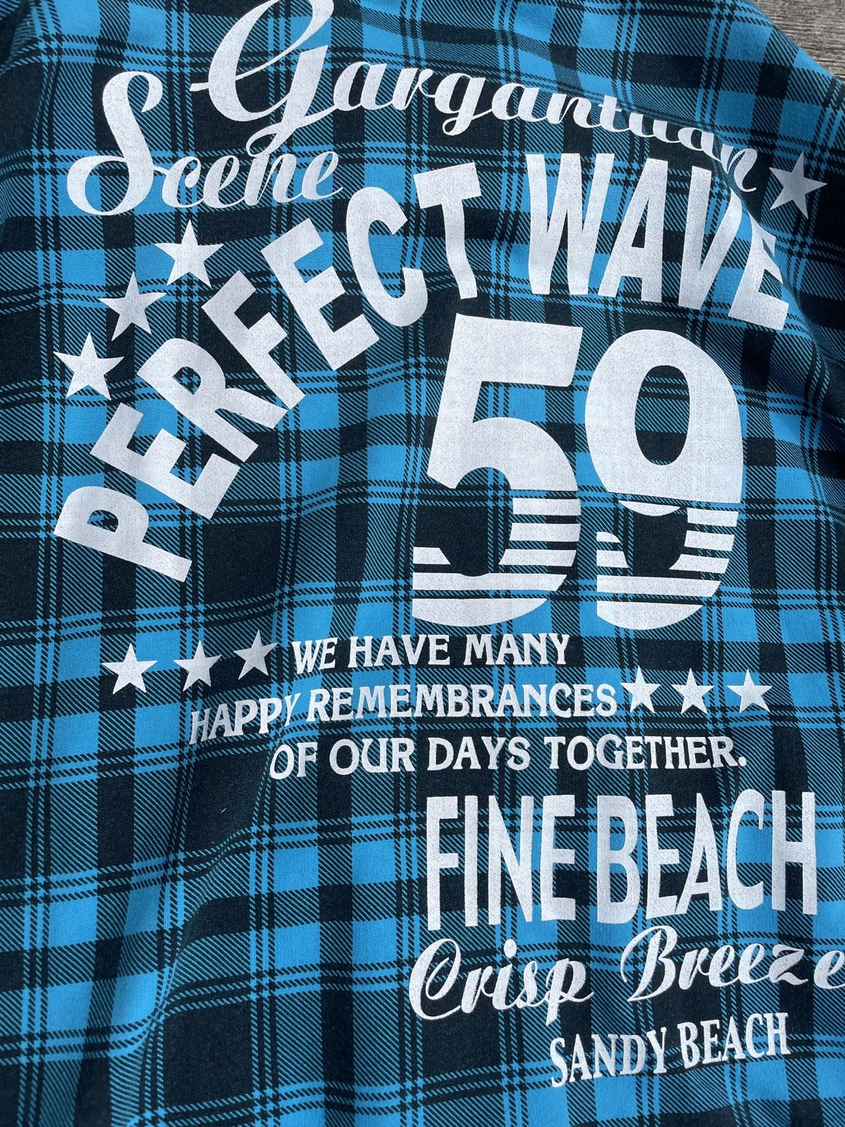 If Six Was Nine 2000s Japanese archive Poem Plaid Jacket Gyaruo Vkei Y2K Size US S / EU 44-46 / 1 - 9 Thumbnail