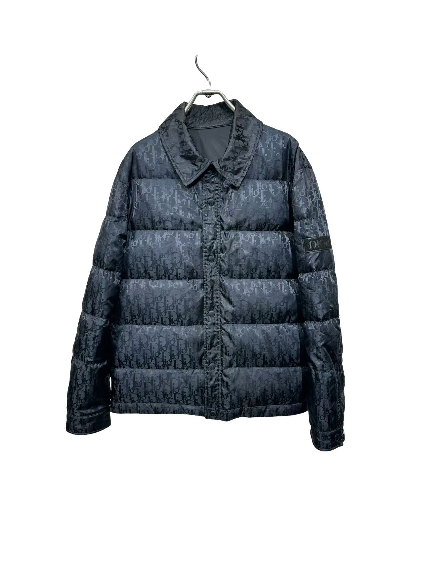Dior Dior Oblique Monogram Down Puffer Jacket 48 Size US M / EU 48-50 / 2 - 1 Thumbnail