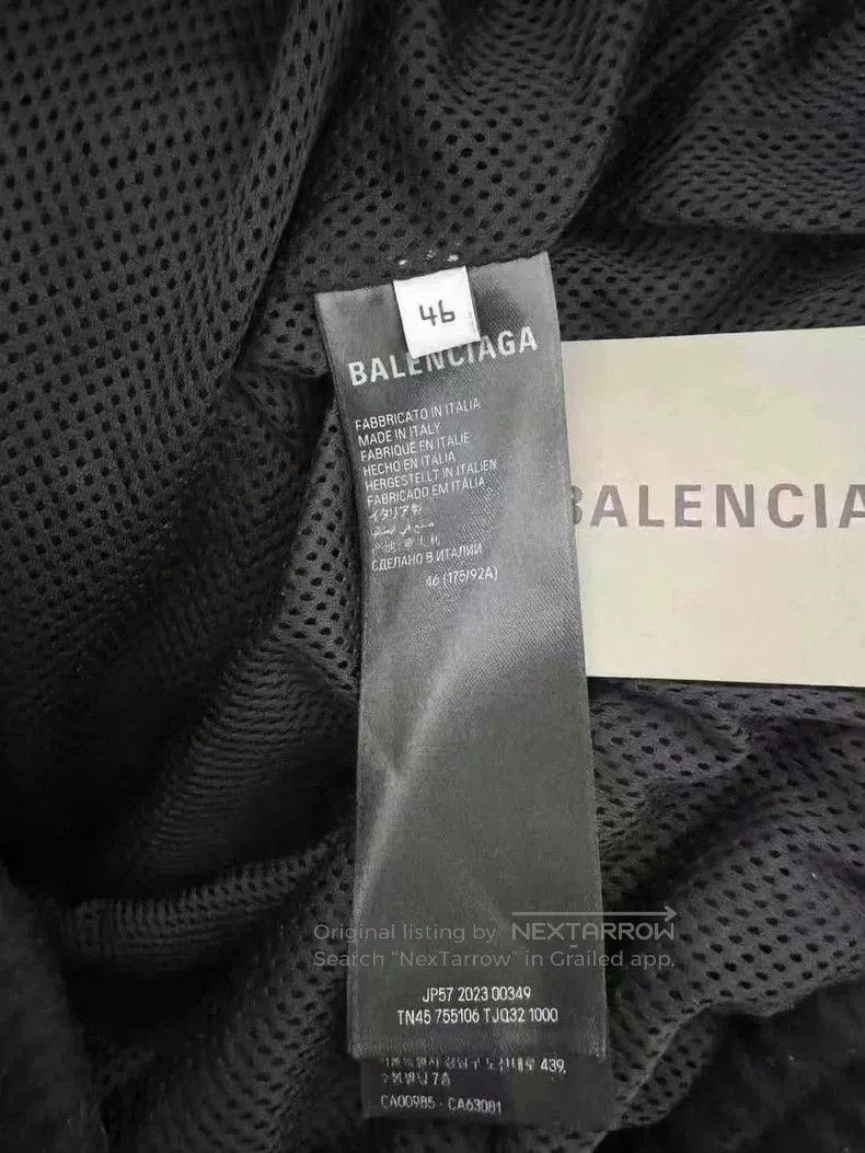 Balenciaga Balenciaga 23 New Big Logo Fleece Jacket. Size US S / EU 44-46 / 1 - 4 Thumbnail