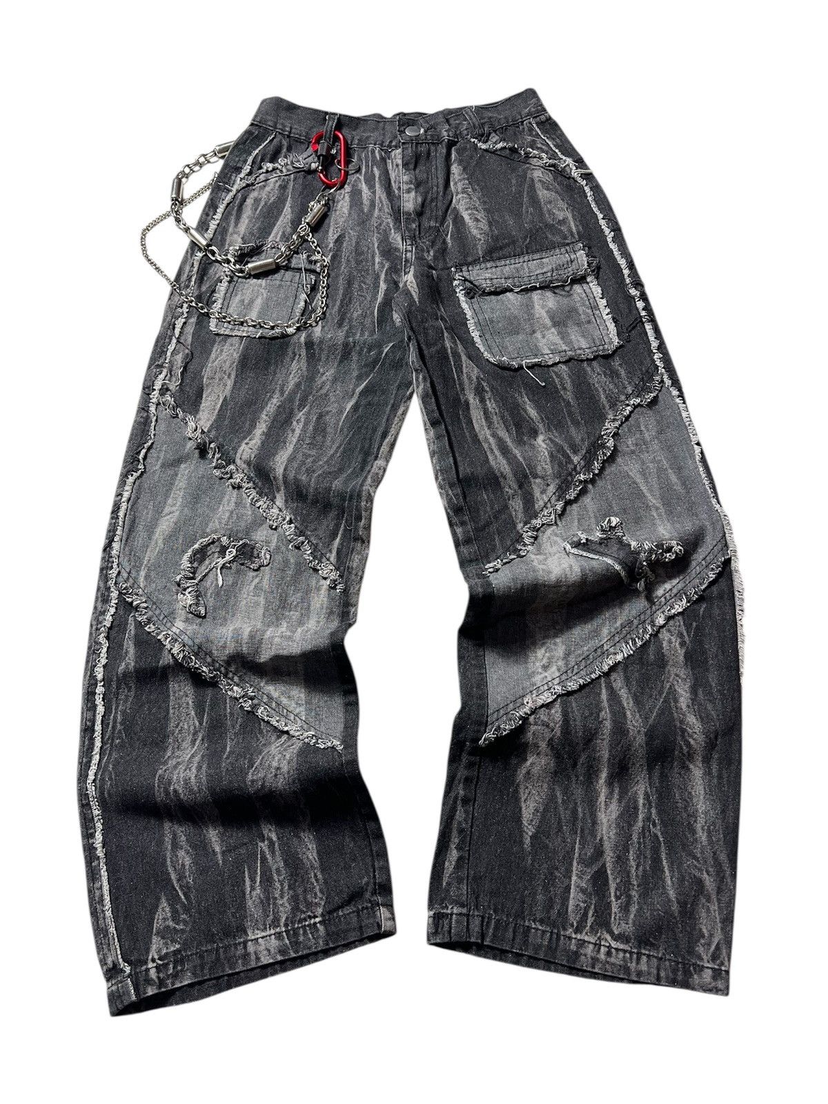 If Six Was Nine × Japanese Brand × Le Grande Bleu (L.G.B.) Msche LGB HG Kapital Ifsixwasnine Style Flared Pants Size US 28 / EU 44 - 1 Thumbnail