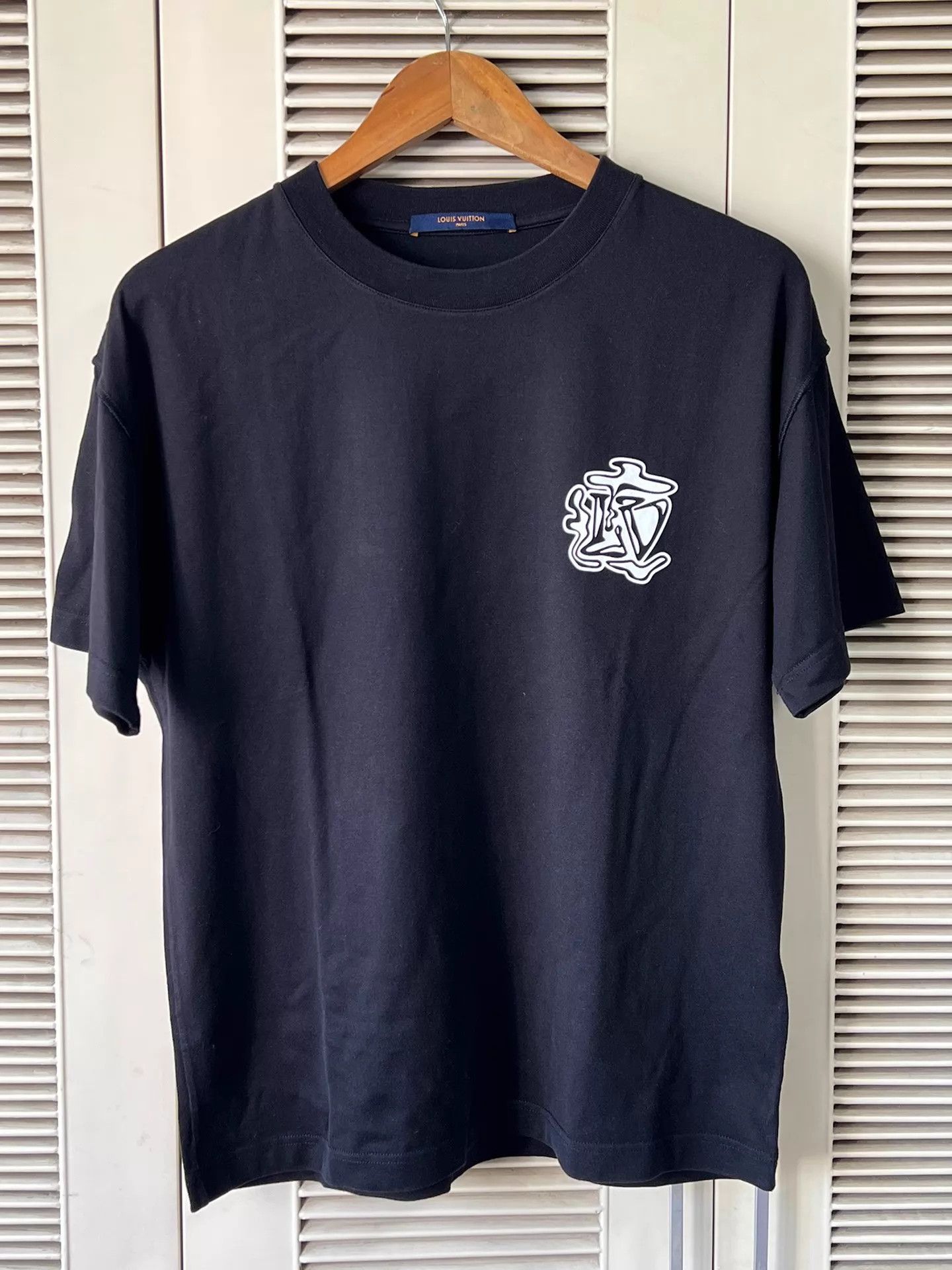 Louis Vuitton LV Double-Sided Smoke Logo Short Sleeve T-Shirt S Size US S / EU 44-46 / 1 - 1 Thumbnail