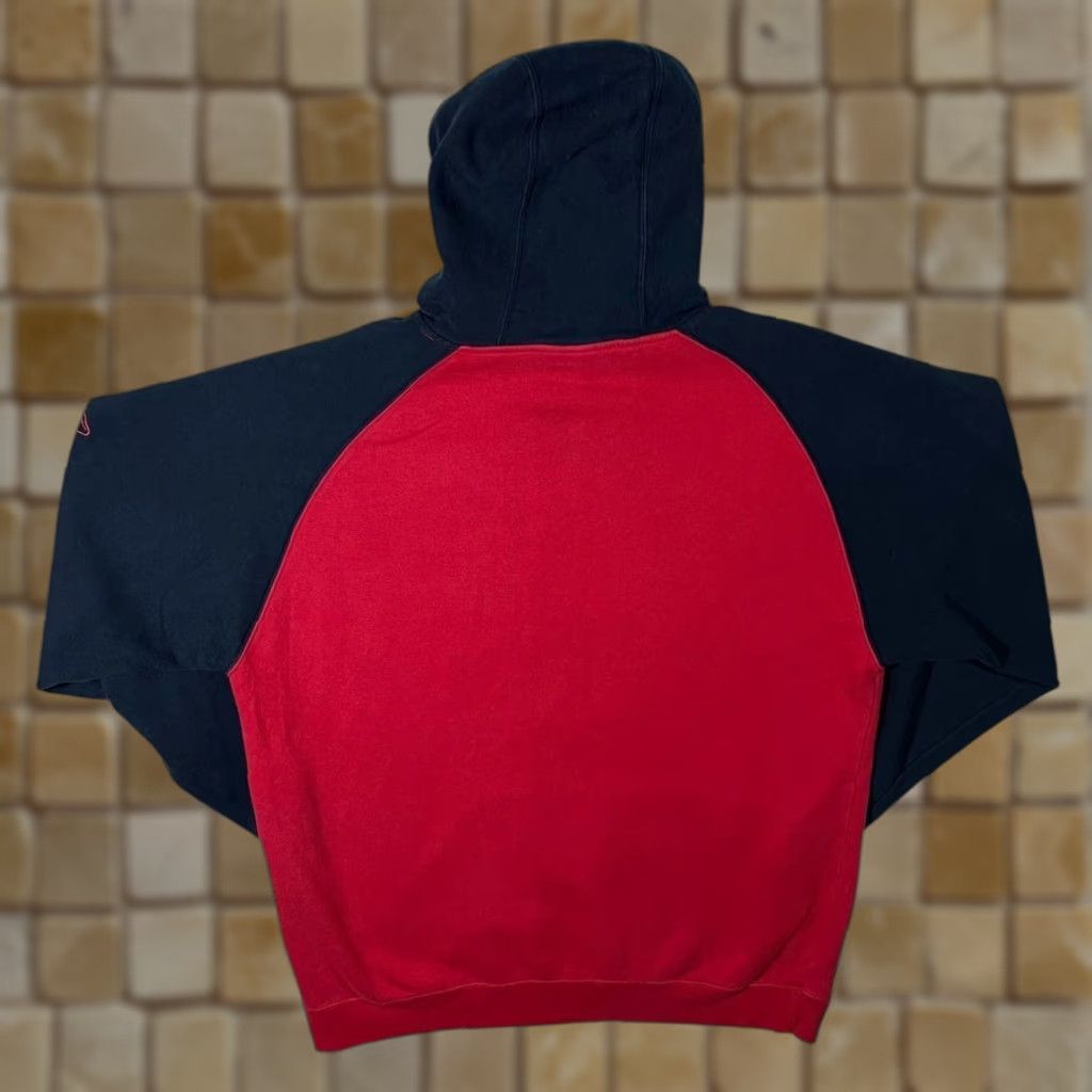 Reebok Reebok NBA Philadelphia 76ers Basketball Embroidered Black Red Hoodie Large Mens L Pullover Size US L / EU 52-54 / 3 - 1 Thumbnail