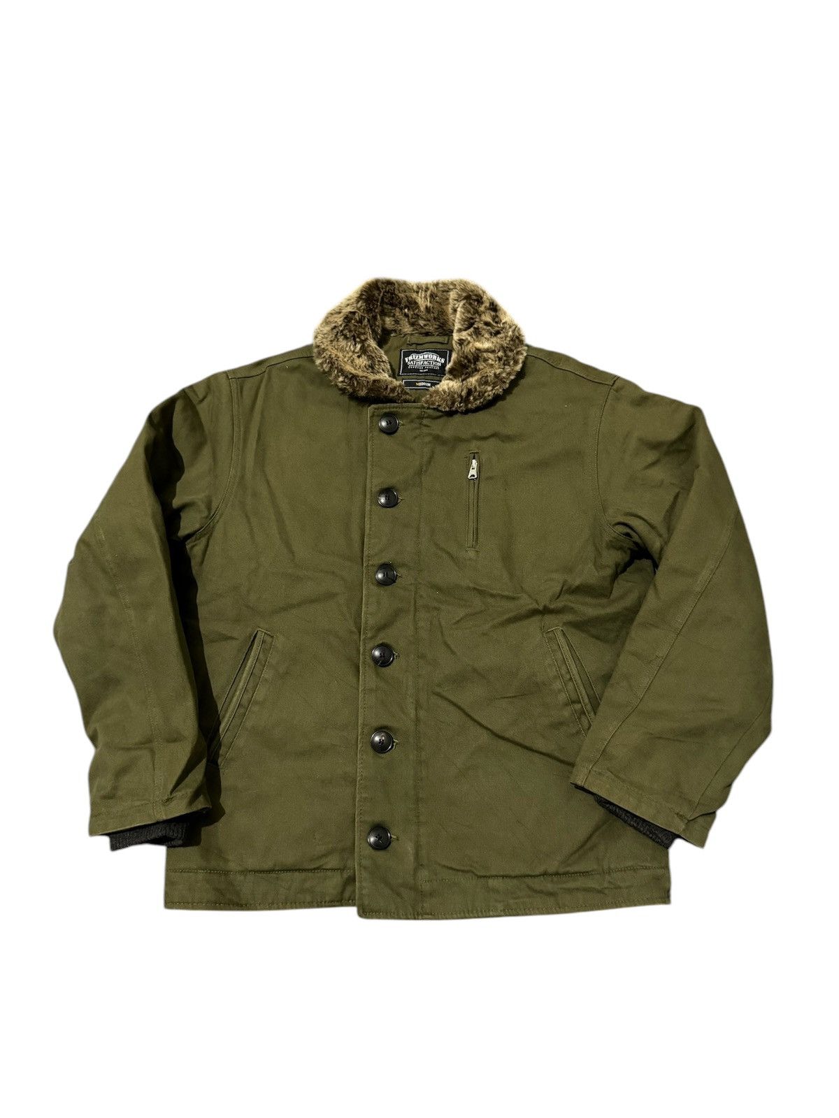 FrizmWORKS Frizm work Edgar N1 deck jacket - olive Size US M / EU 48-50 / 2 - 1 Thumbnail