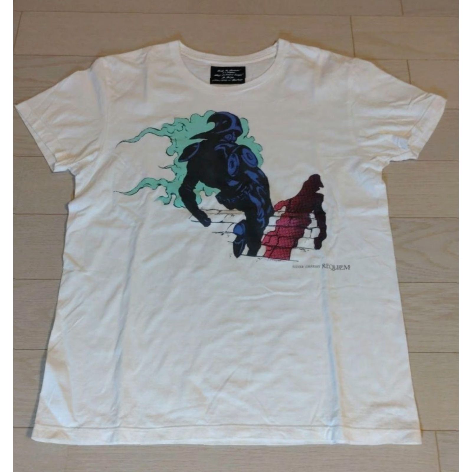 Vintage Ultra-violence JoJo's Bizarre Adventure T-shirt White Chariots Requiem M Mens Shirt Size US M / EU 48-50 / 2 - 2 Thumbnail