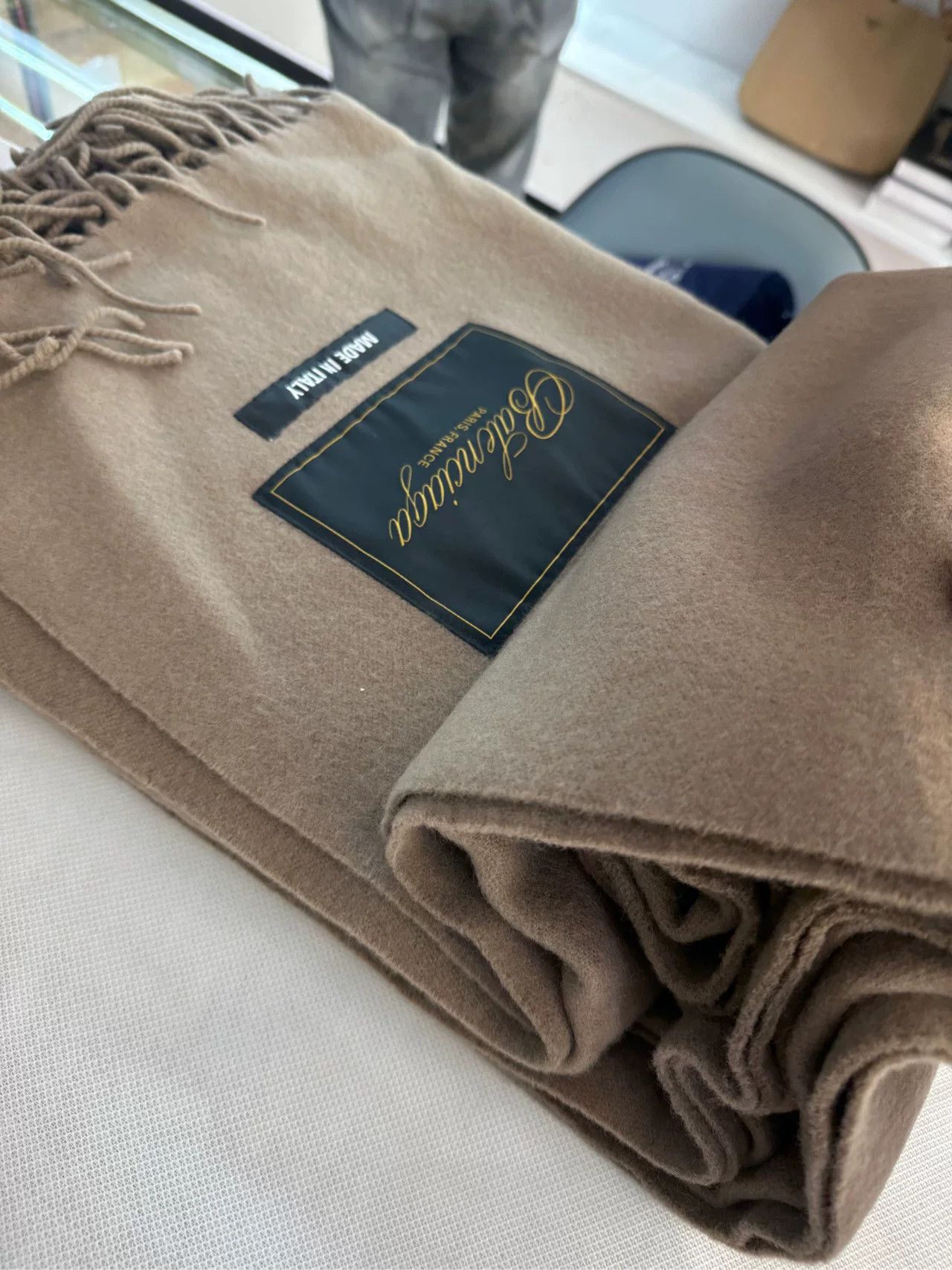 Balenciaga Balenciaga Cashmere Scarf Size ONE SIZE - 1 Thumbnail