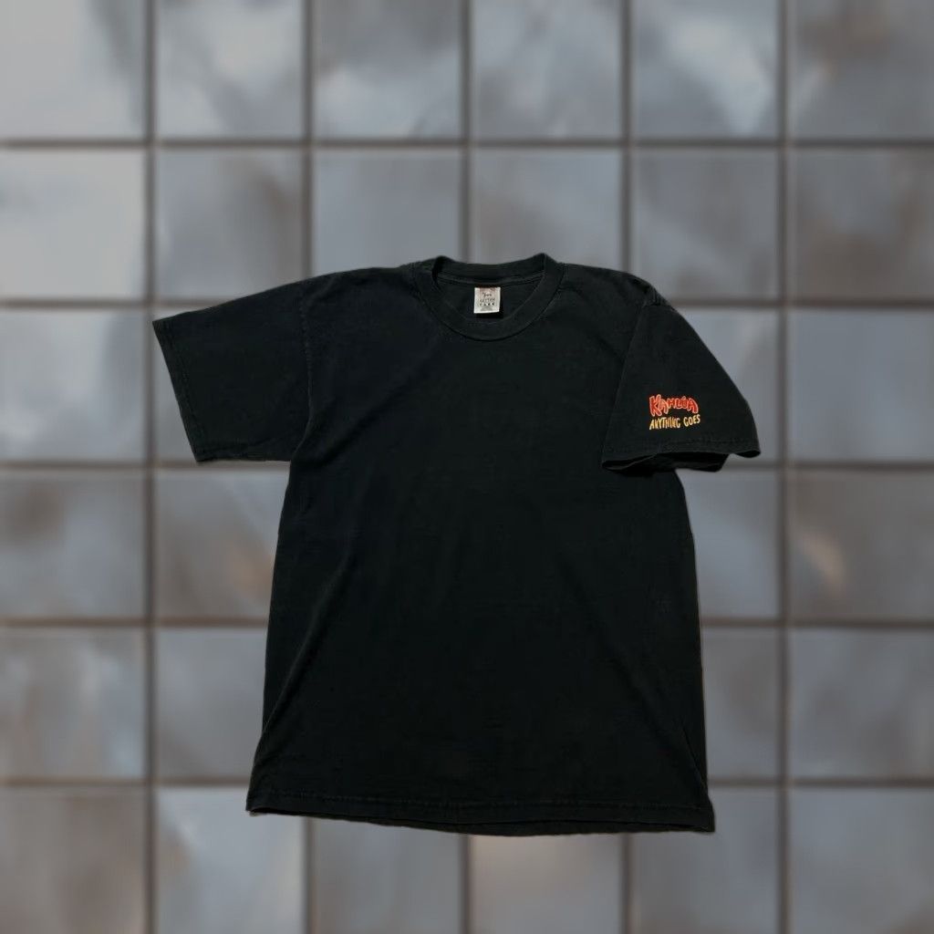 Vintage VINTAGE Kahlua Coffee Liqueur Black Night Anything Goes Graphic T-Shirt L Black 1990s Mens? Women? Size US L / EU 52-54 / 3 - 1 Thumbnail