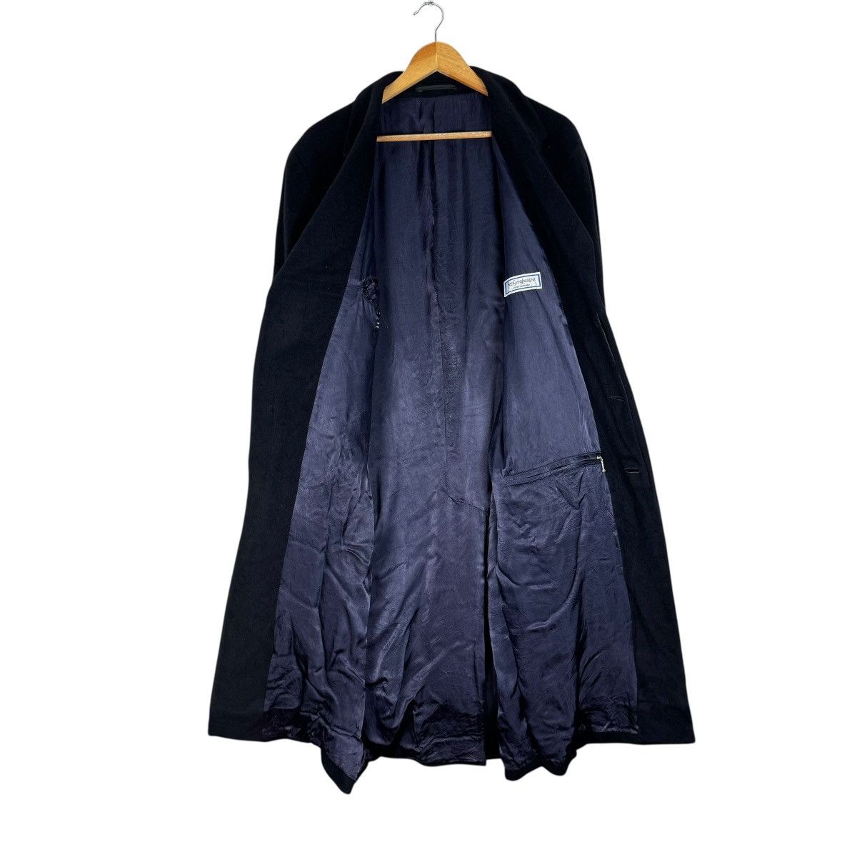 Yves Saint Laurent 🌟YSL YVES SAINT LAURENT CASHMERE LONG COAT JACKET Size US M / EU 48-50 / 2 - 7 Thumbnail