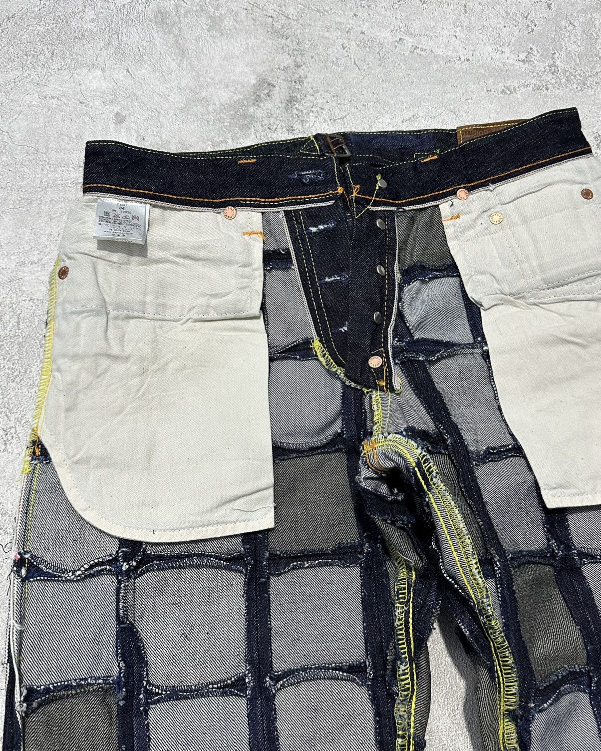 Japanese Brand × Studio D'Artisan Rare🔥 Studio D'Artisan D1687 Patchwork Jeans Size US 32 / EU 48 - 12 Thumbnail