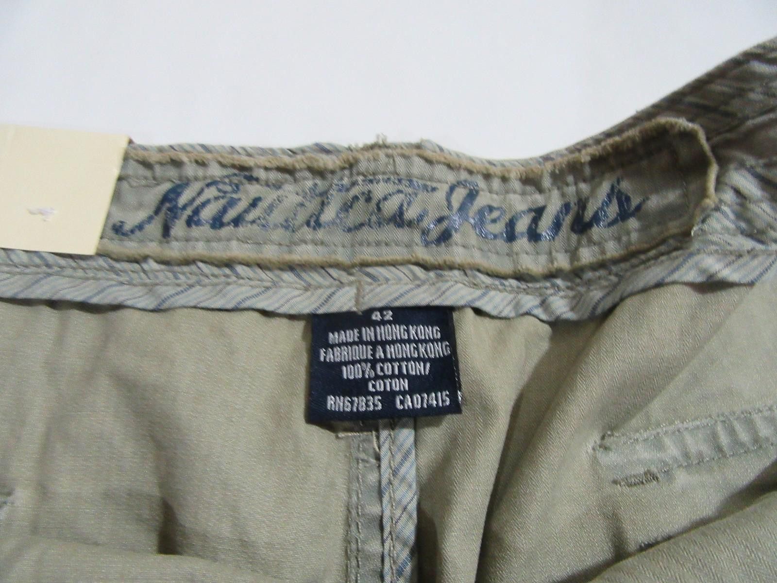 Designer Nautica Jeans Co. Mens Y2K Shorts Color 995 Size 42 NWT Size US 42 / EU 58 - 2 Thumbnail