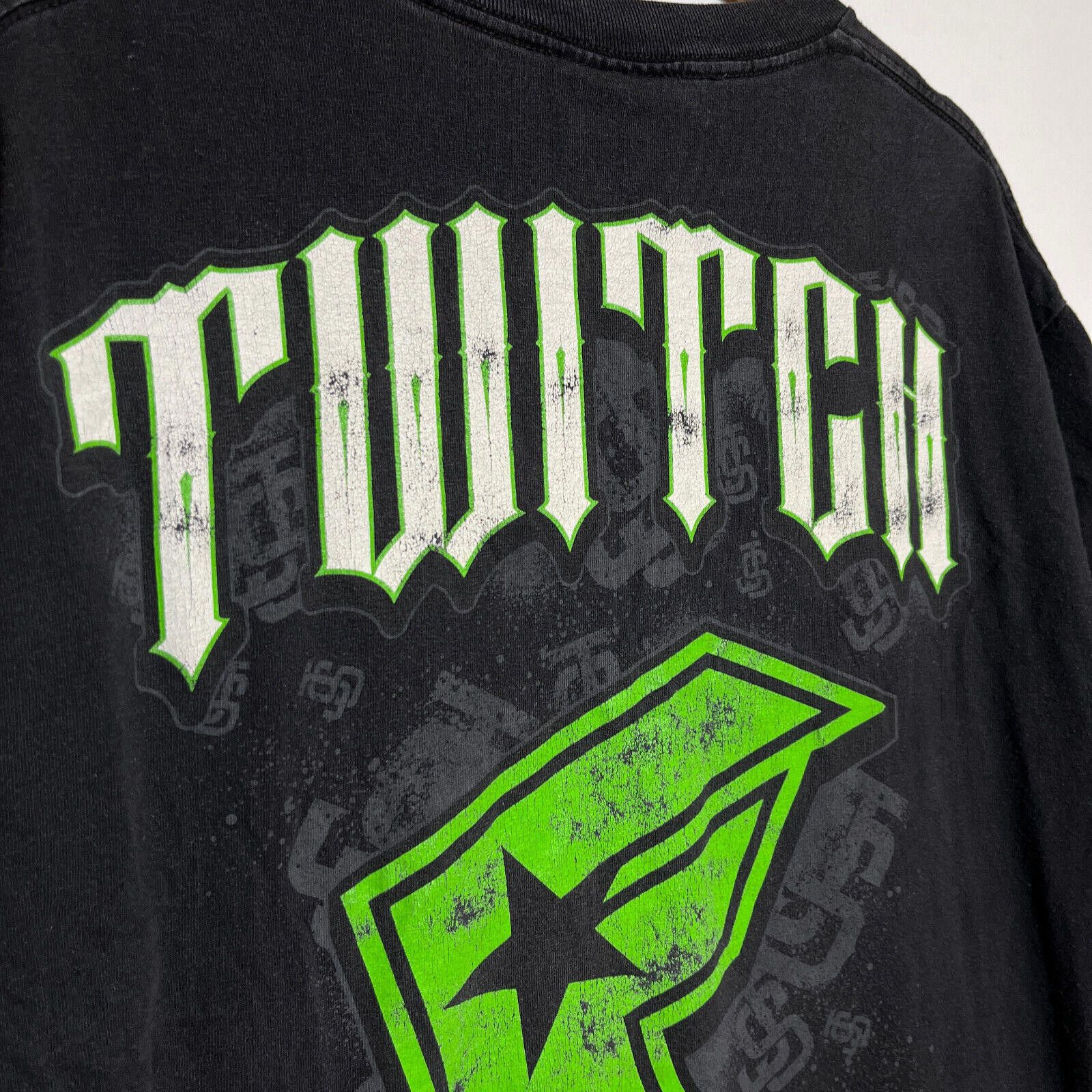 Famous Stars And Straps × Vintage Vintage Y2K Famous Stars & Straps Motocross T-shirt L Size US L / EU 52-54 / 3 - 7 Thumbnail