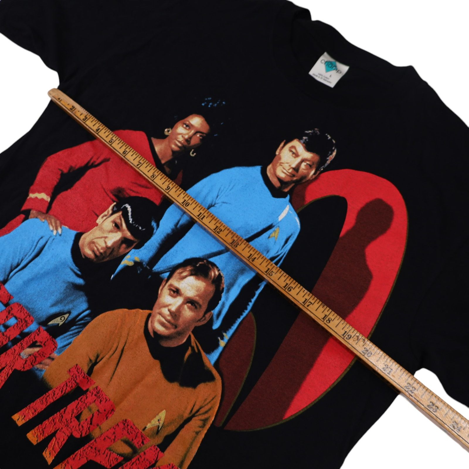 Vintage Vintage 90s Star Trek Crew TV Series Graphic T Shirt Size US L / EU 52-54 / 3 - 7 Thumbnail