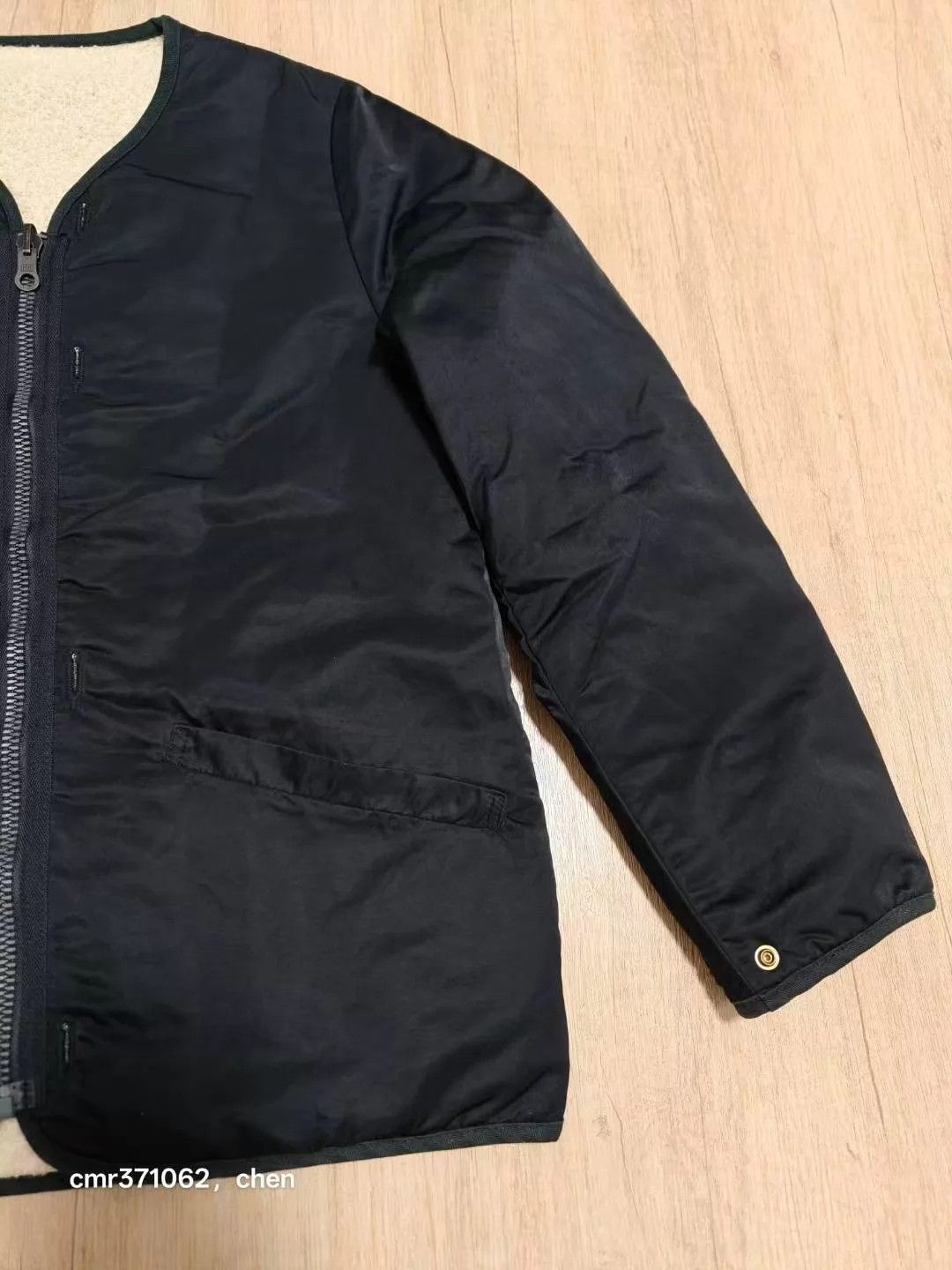 Visvim visvim 16aw iris liner jkt navy 1 (98new) double RIRI zip wool Size US S / EU 44-46 / 1 - 2 Thumbnail