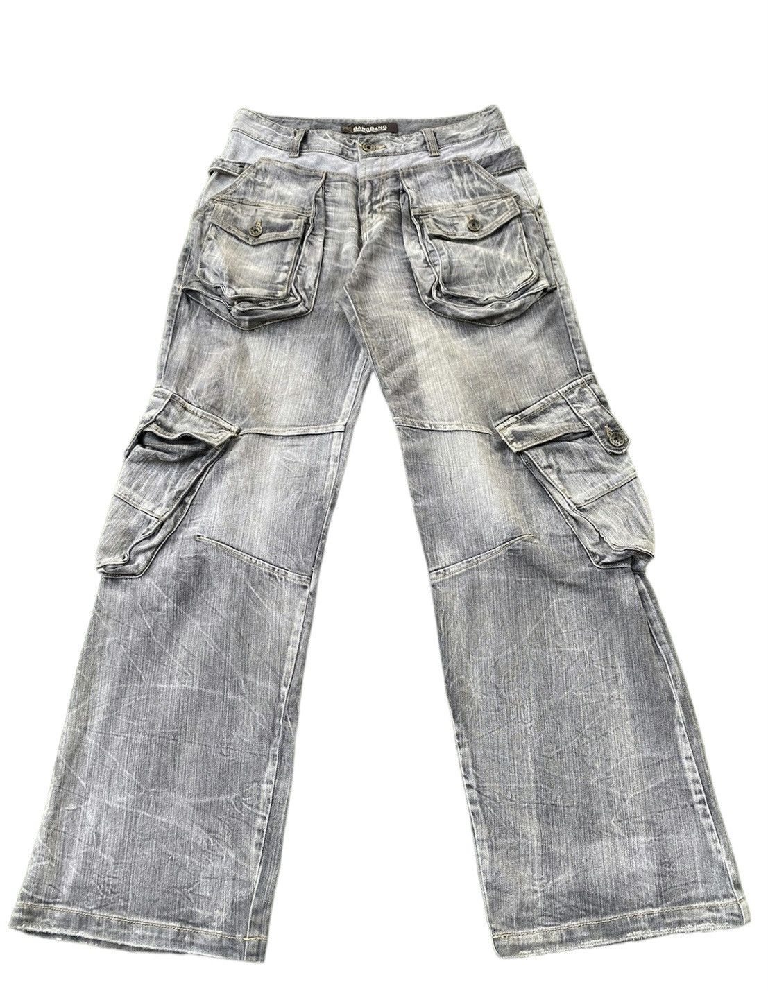 image of Beauty Beast x Hysteric Glamour Vintage Bang Bang Tactical Cargo Pant in Grey, Men's (Size 31)