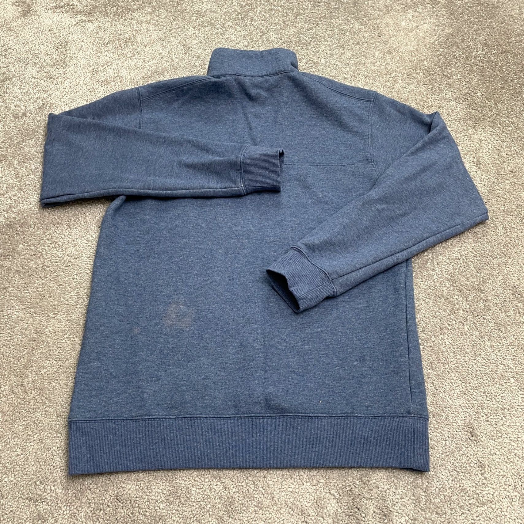 Vintage Columbia Hart Mountain Sweatshirt Mens Small Blue 1/4 Zip Pullover Outdoor Hike Size US S / EU 44-46 / 1 - 2 Thumbnail