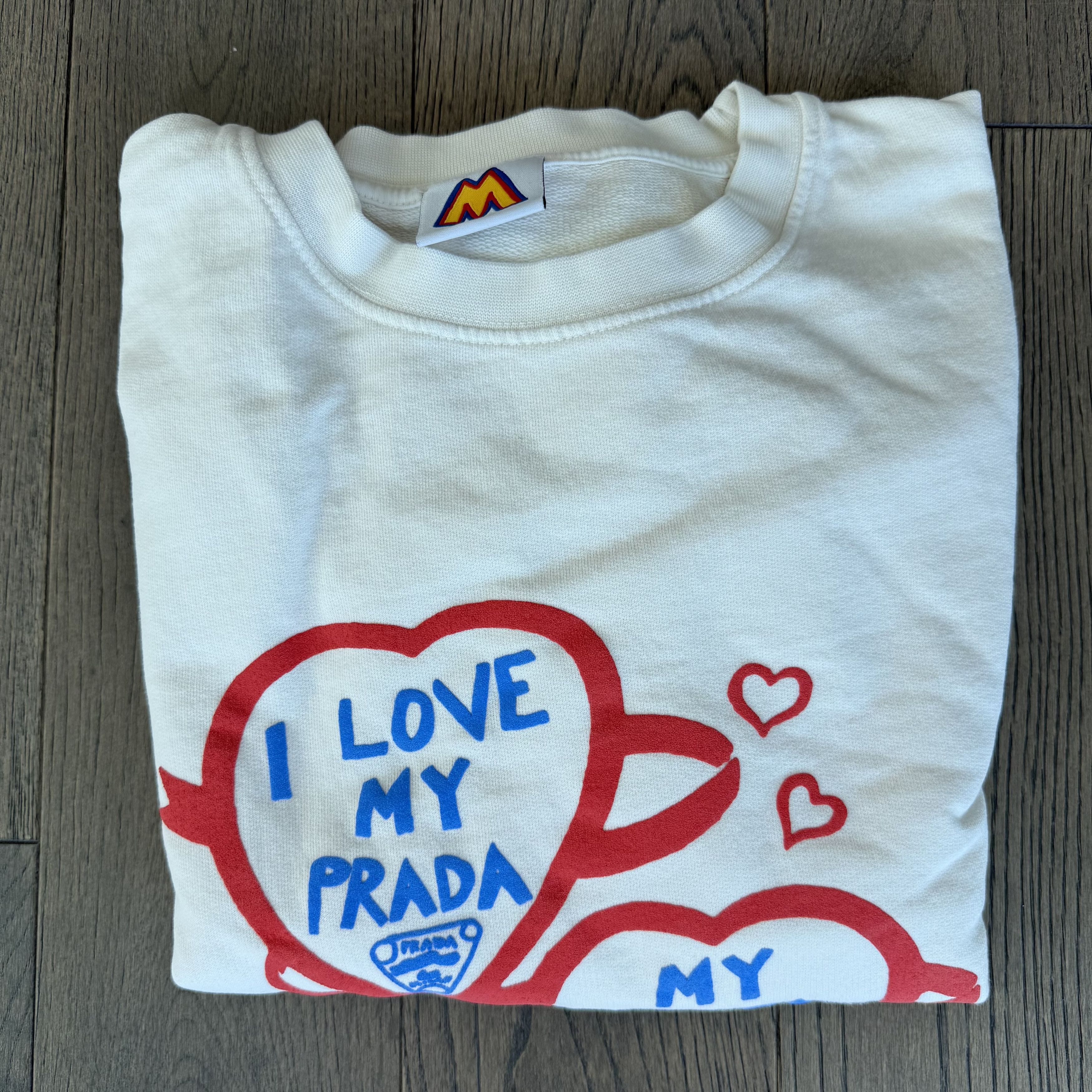 Mega Yacht I Love My Prada Crewneck Sweatshirt Size US M / EU 48-50 / 2 - 3 Thumbnail