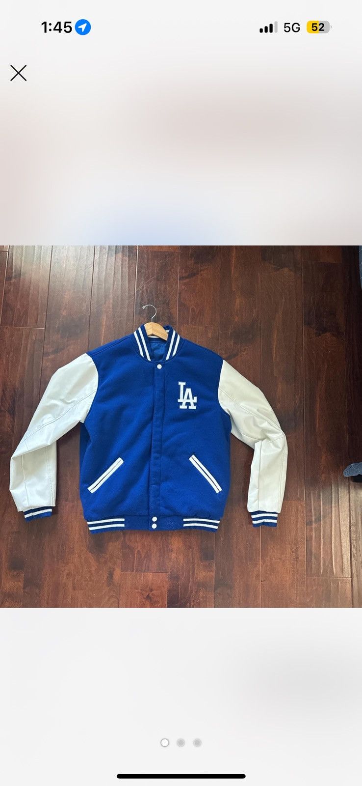 JH Design × MLB Dodgers reversible varsity jacket Size US M / EU 48-50 / 2 - 1 Thumbnail