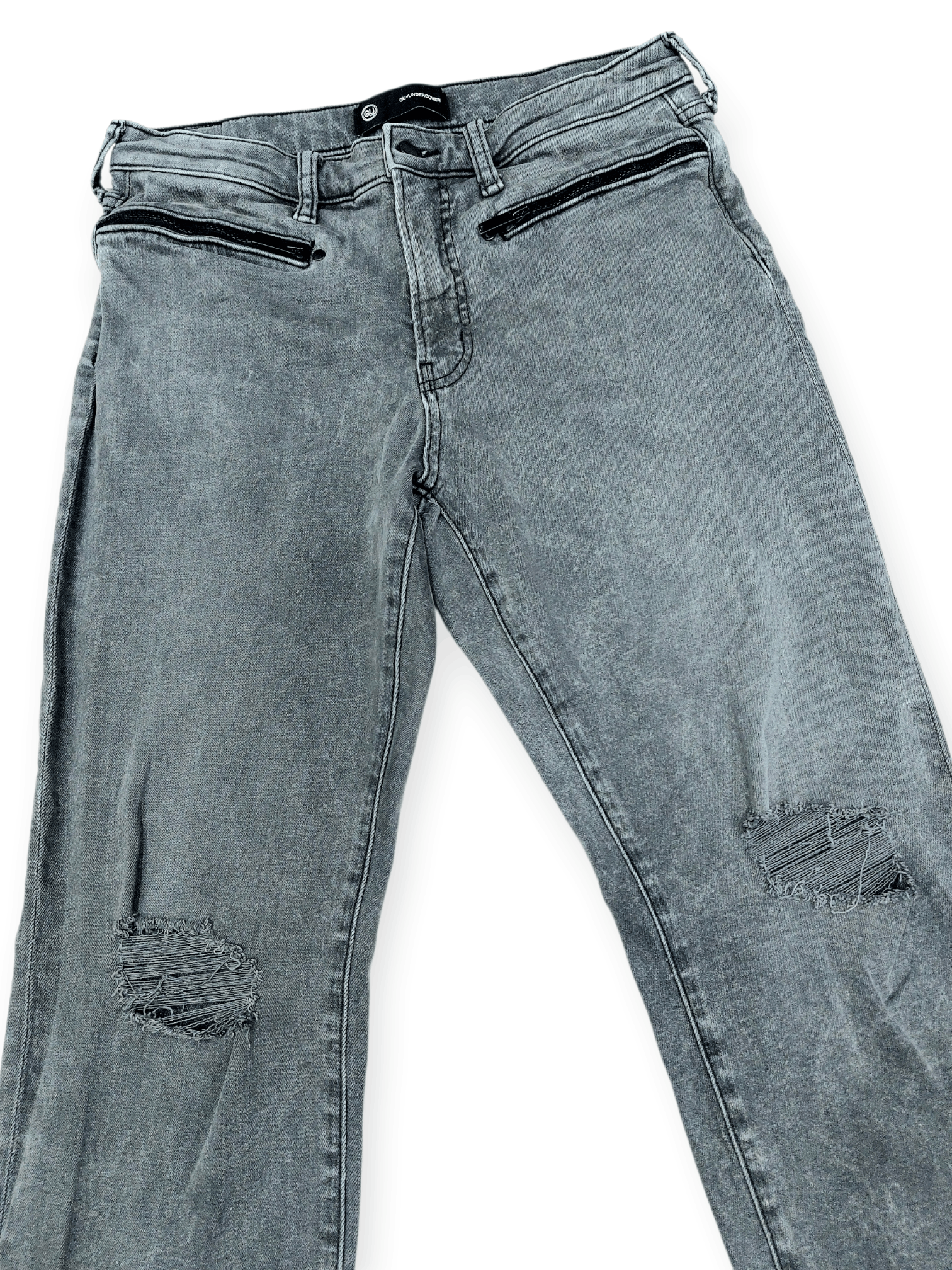 Undercover GU x Undercover Kosmik Noise Smoke Phantom Zip-Pocket Denim Size US 30 / EU 46 - 5 Thumbnail