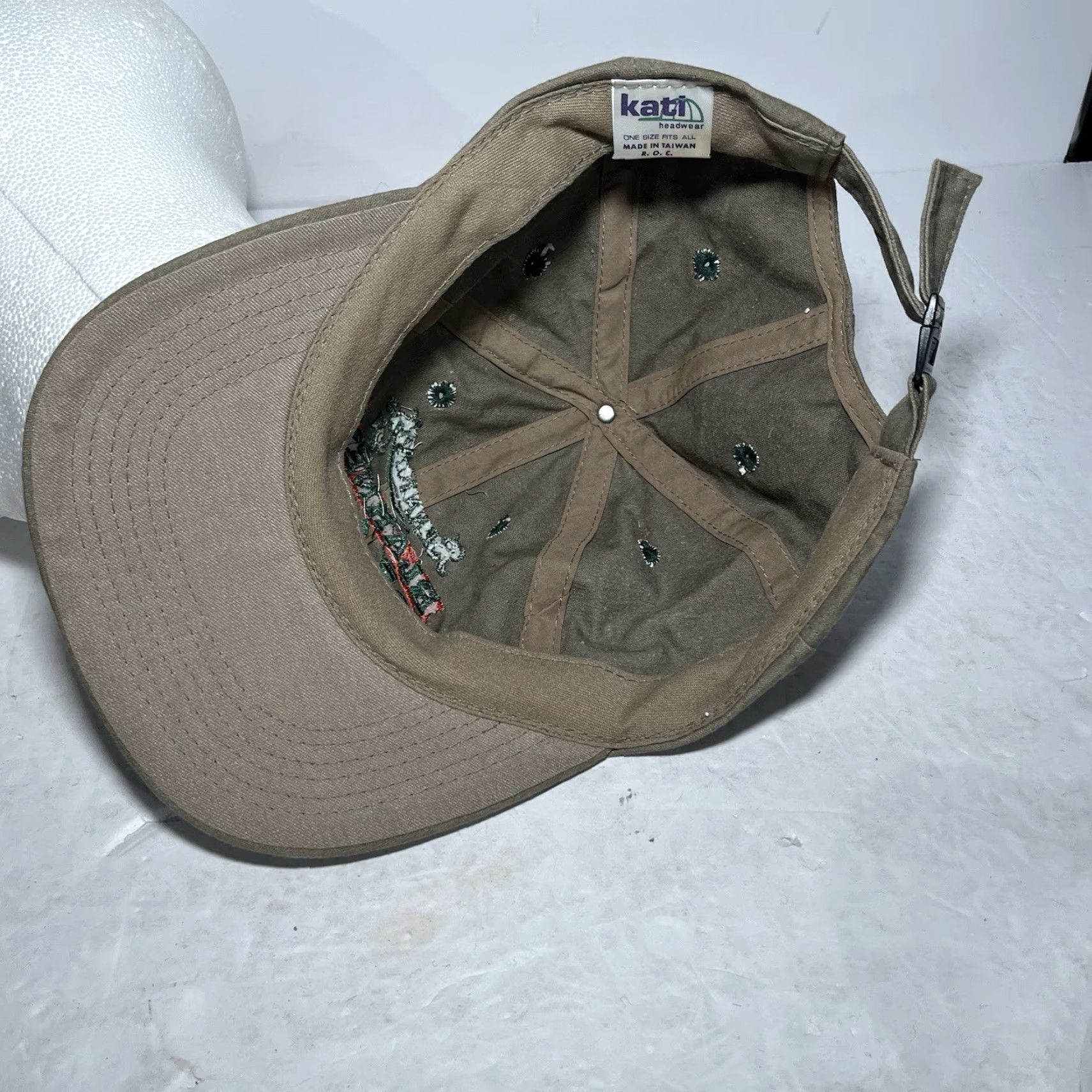 Vintage VTG Bennigans Blarney Blast 1997 Hat Cap Snapback Cap Kati Headwear Adjustable Green Cotton Canvas Men Baseball Cap Logo Vintage Size ONE SIZE - 6 Thumbnail
