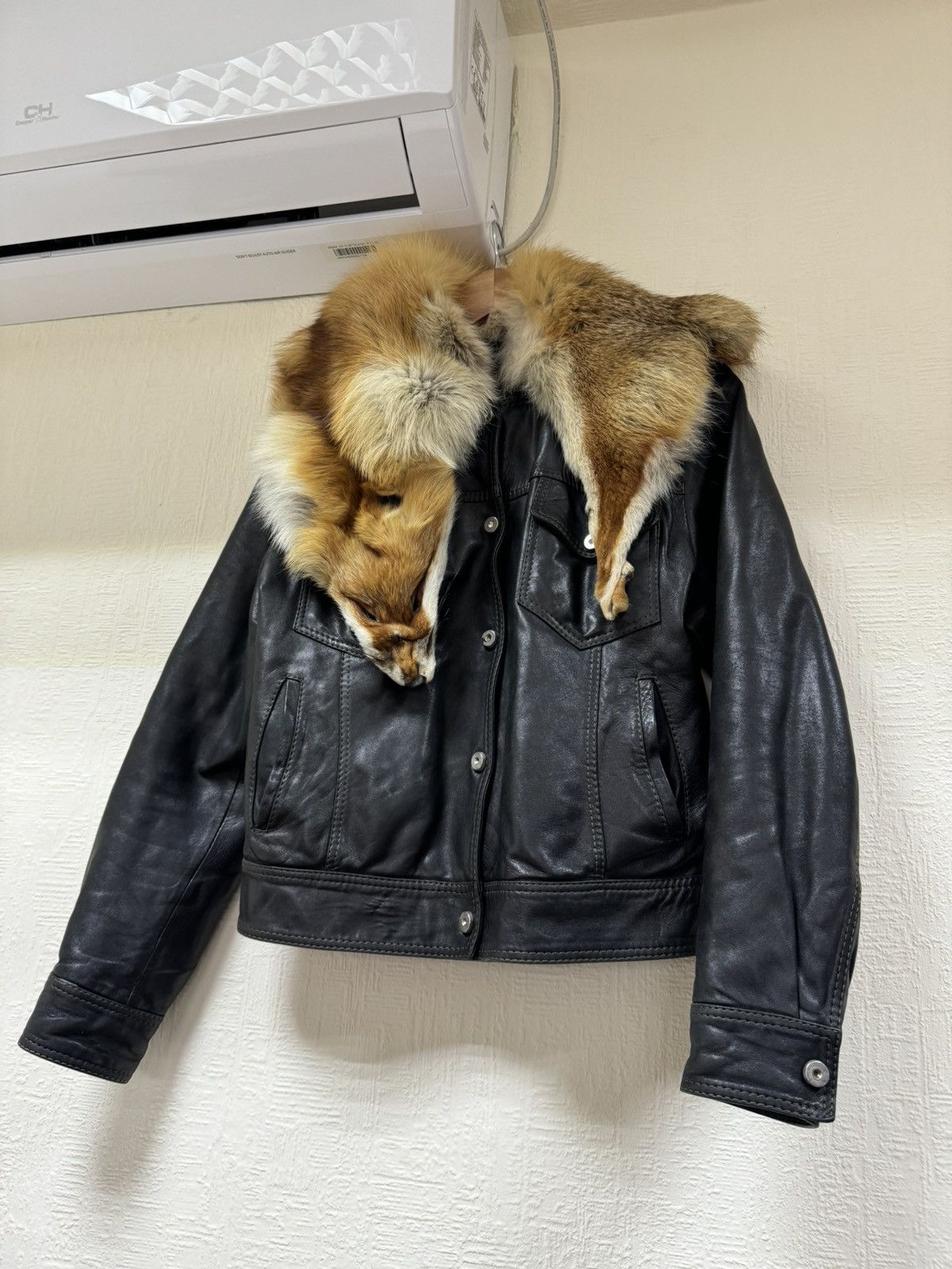 Japanese Brand Vintage 90s Real Fox Soft Leather Archive Jacket Size US M / EU 48-50 / 2 - 4 Thumbnail