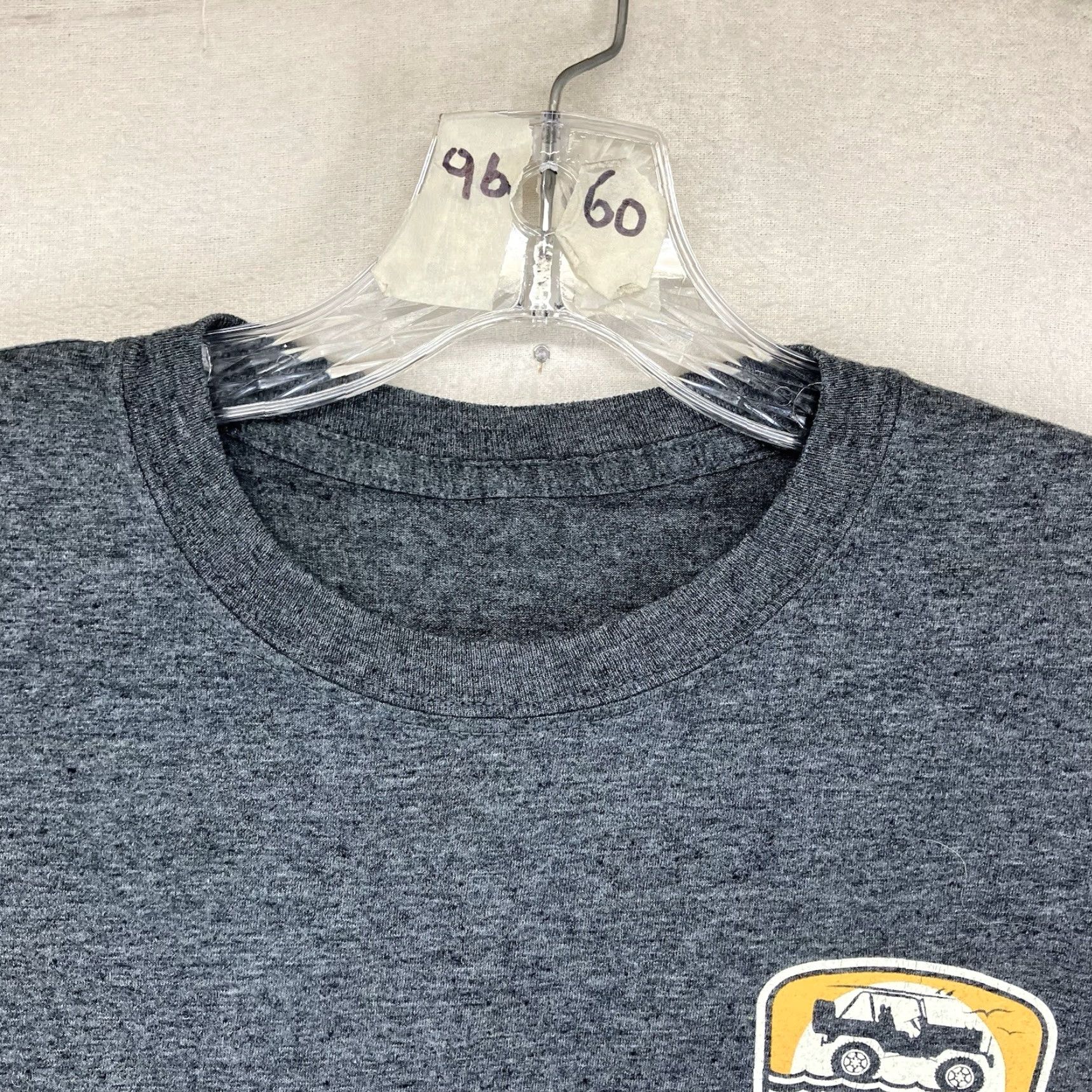 Jeep VINTAGE Jeep T Shirt Mens S Gray Graphic Back Jeep Jam 2020 Limited Edition Beach Cars Mens Size US S / EU 44-46 / 1 - 5 Thumbnail