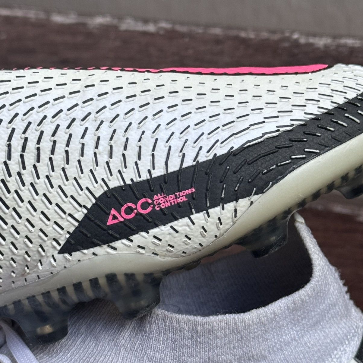 Nike × Nike ACG Men's Nike Phantom GT Elite DF FG White/Pink Soccer Size US 7.5 / EU 40-41 - 6 Thumbnail