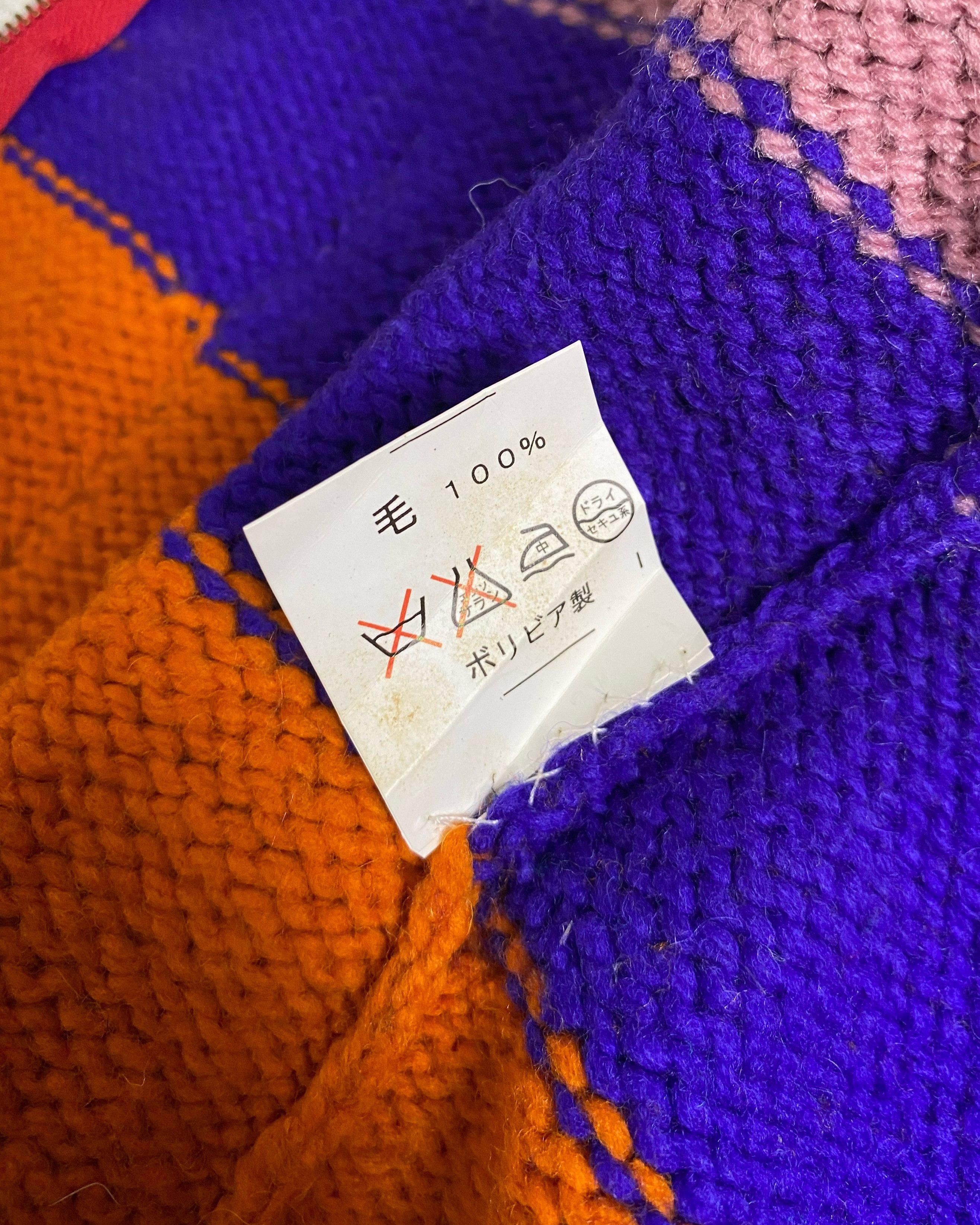 Vintage Vintage Amina Zip-up knit wool y2k Size US M / EU 48-50 / 2 - 7 Thumbnail