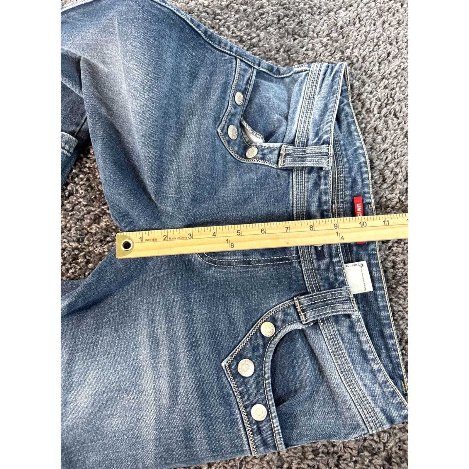 Vintage VINTAGE Union Bay Jeans Womens 32x32 Bootcut Med Wash Button Mid Rise 90s Jeans 32 Women Blue 90s Mens? Size 24" / US 00 / IT 34 - 5 Thumbnail