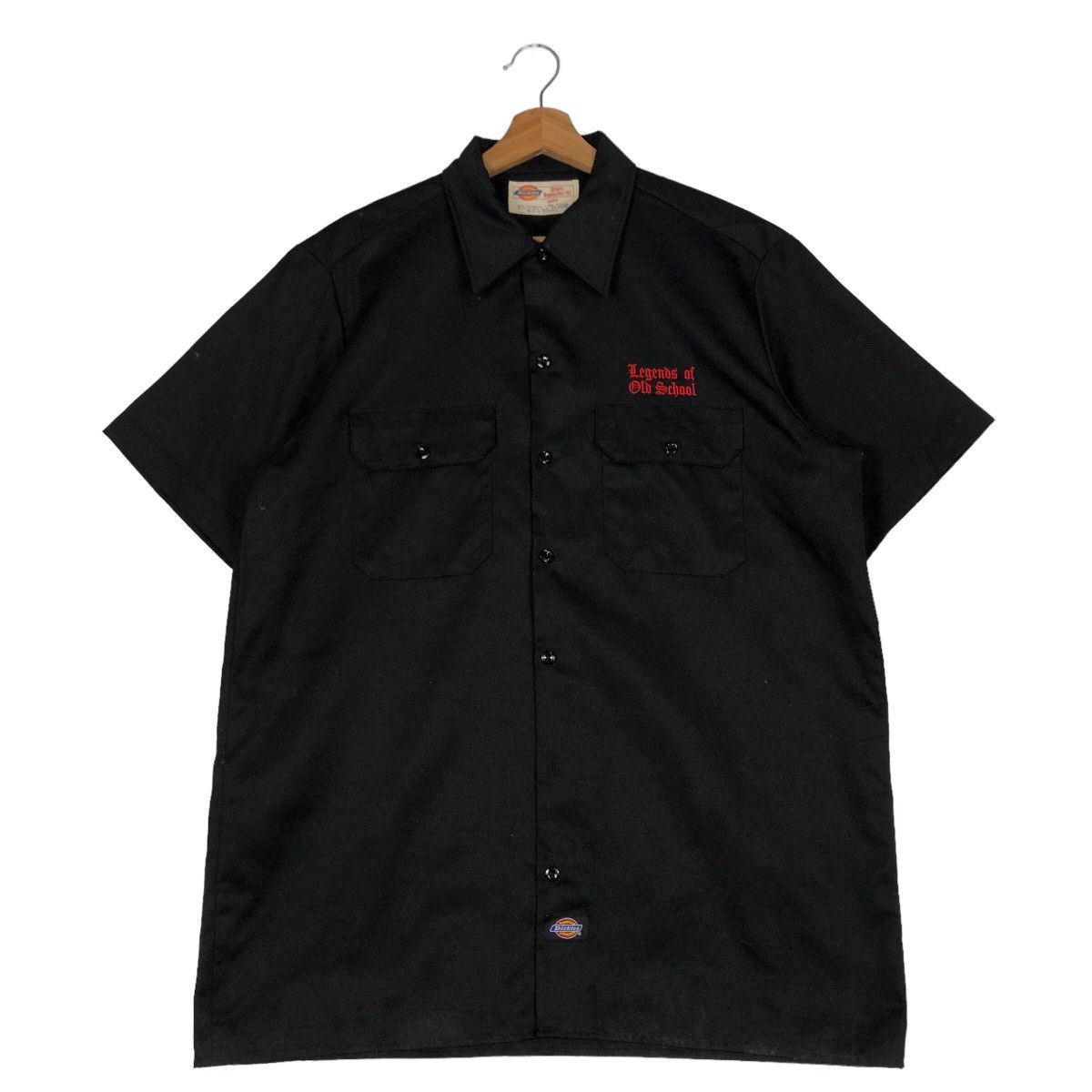 Japanese Brand 🔥Vtg Legends Of Old School Dickies Detroit Work Shirt Size US M / EU 48-50 / 2 - 1 Thumbnail