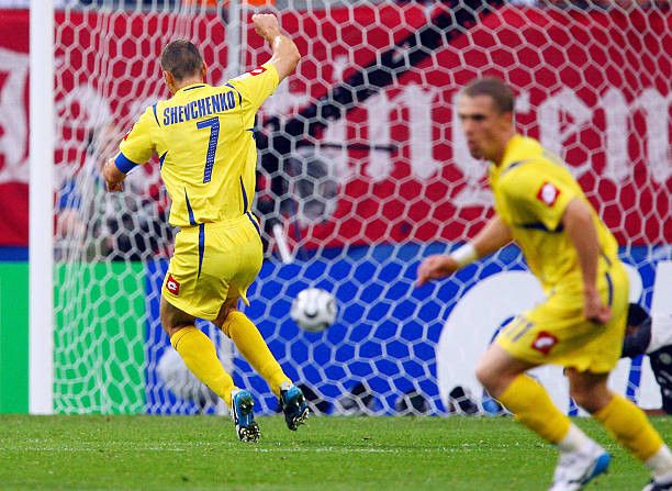 Lotto Sport Ukraine home 2006 andriy shevchenko jersey football Size US L / EU 52-54 / 3 - 15 Thumbnail