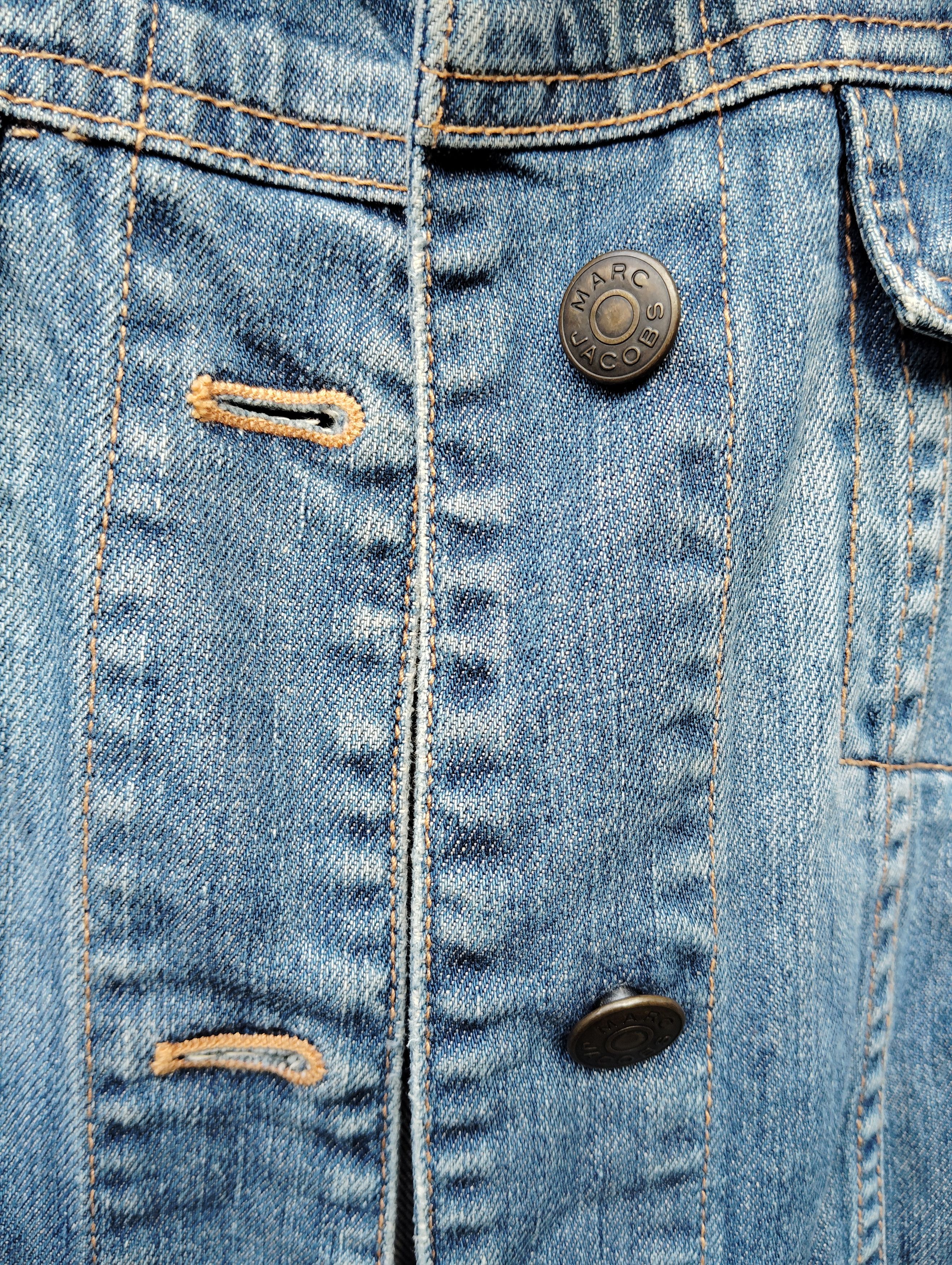 Marc Jacobs VINTAGE MARC JACOBS DENIM JACKET Size XS / US 0-2 / IT 36-38 - 7 Thumbnail