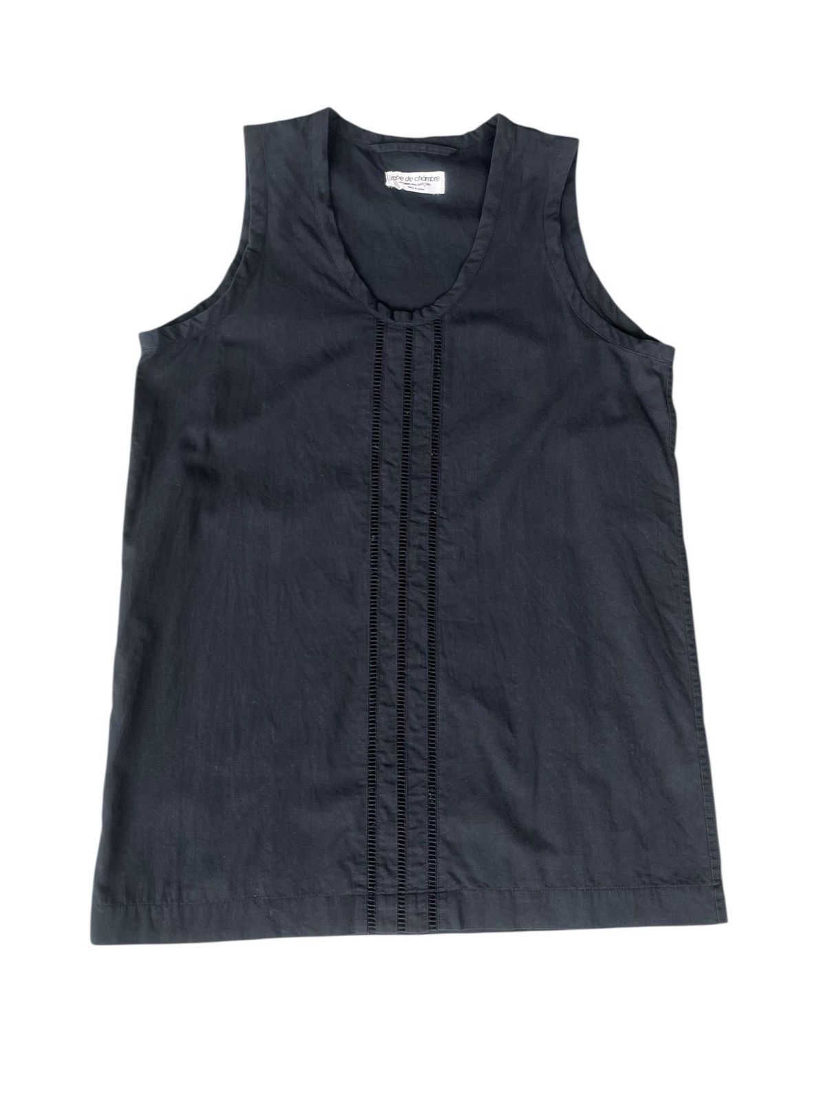 Comme des Garcons × Japanese Brand × Rei Kawakubo Robe De Chambre Comme Des Garcons Sleeveless Tank Top Size M / US 6-8 / IT 42-44 - 1 Thumbnail