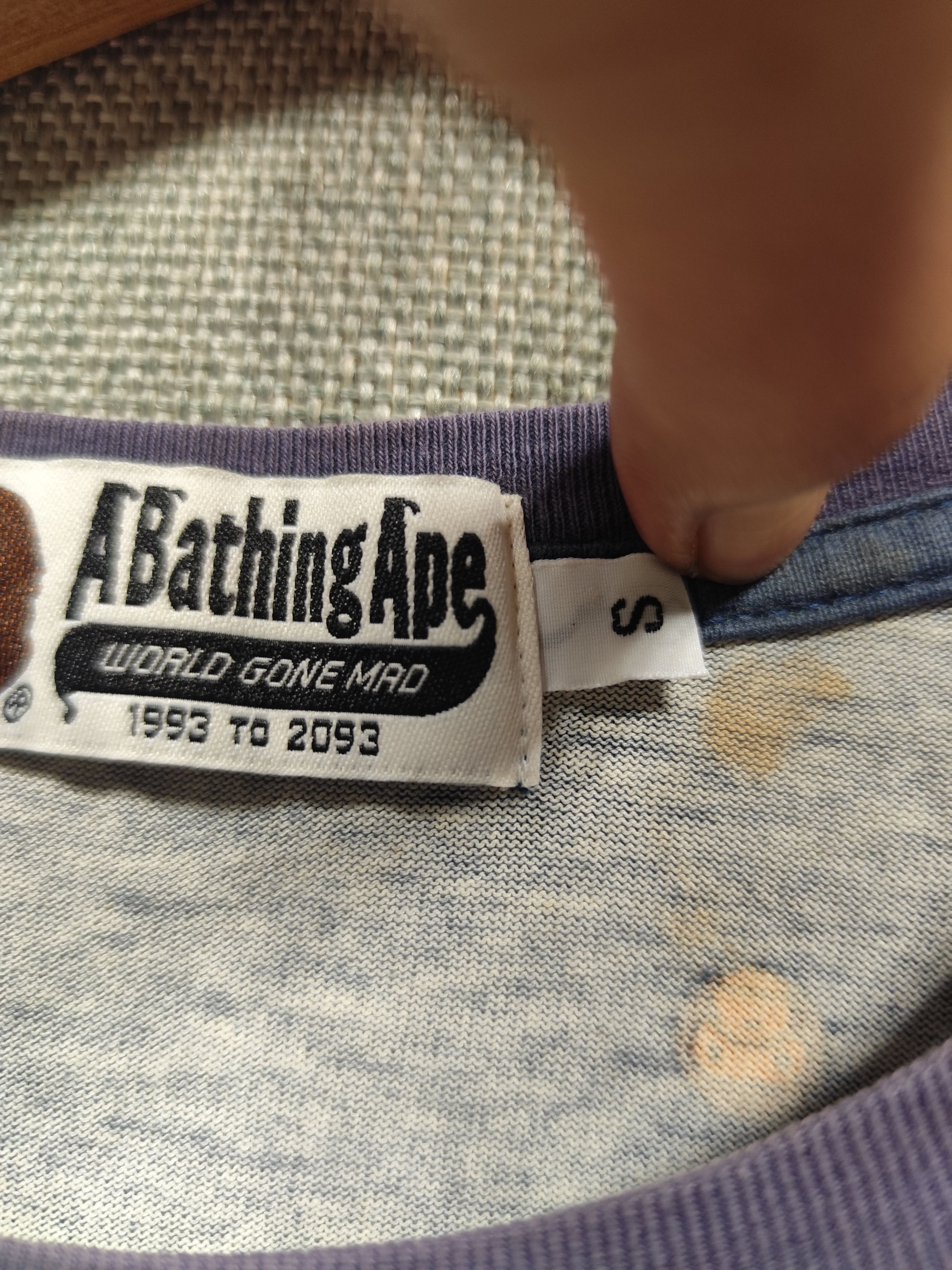 Bape Baby Milo Monogram Tee Size US S / EU 44-46 / 1 - 5 Thumbnail