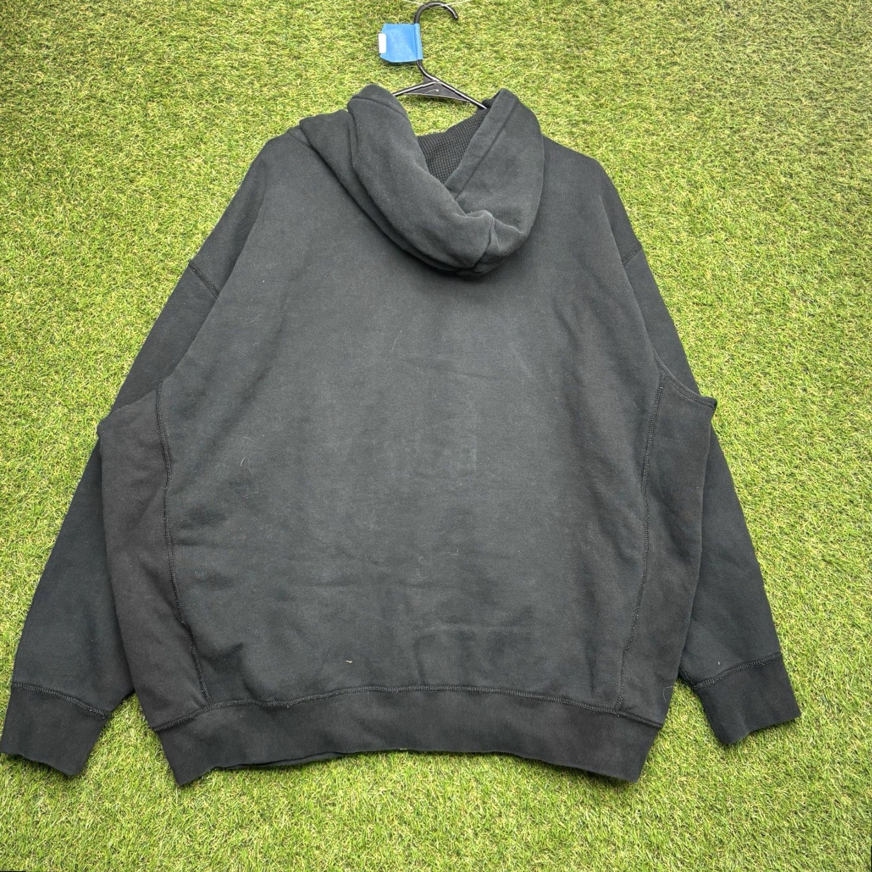 Polo Ralph Lauren VINTAGE Polo Ralph Lauren Hoodie Mens 2XB Pony Logo Heavyweight Full Zip Black Thermal Size US XXL / EU 58 / 5 - 2 Thumbnail