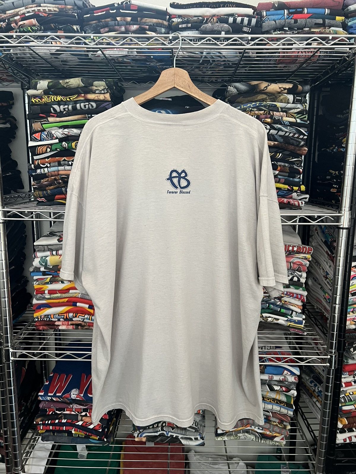 Fubu 90s Forever Blessed FB Fubu Logo Parody Y2K Size US XXL / EU 58 / 5 - 2 Thumbnail