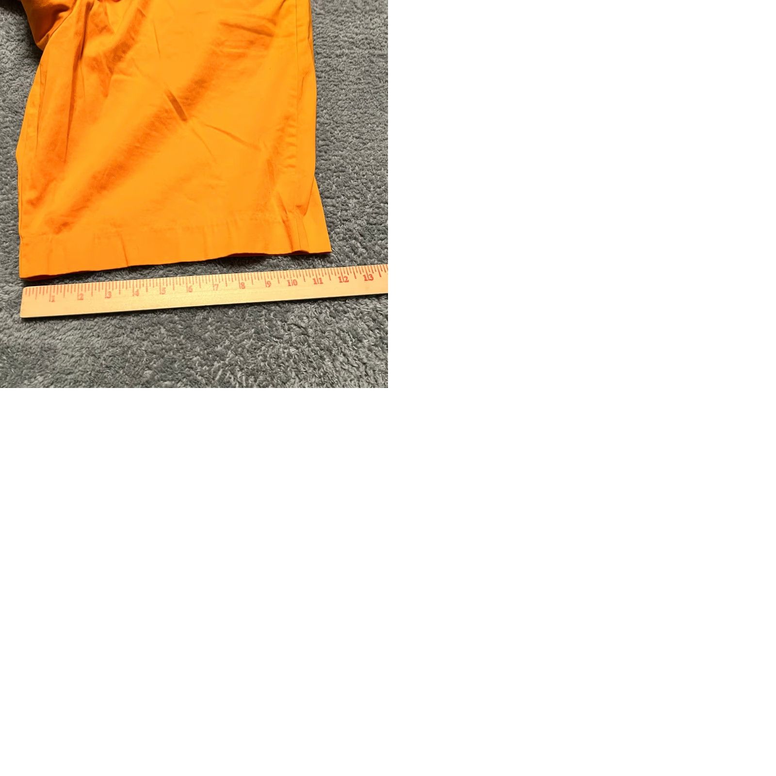 Vintage Royal & Awesome Golf Shorts Mens 44 Orange Loud Funky Chino | Orange | 44 | Big & Tall | Men Size US 44 / EU 60 - 9 Thumbnail
