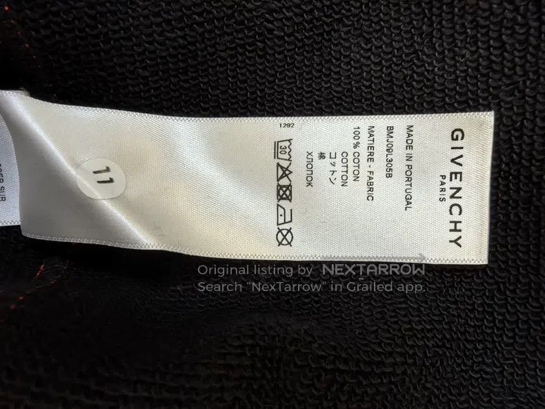 Givenchy Givenchy Black Tech Print Sweatshirt Size US XS / EU 42 / 0 - 7 Thumbnail