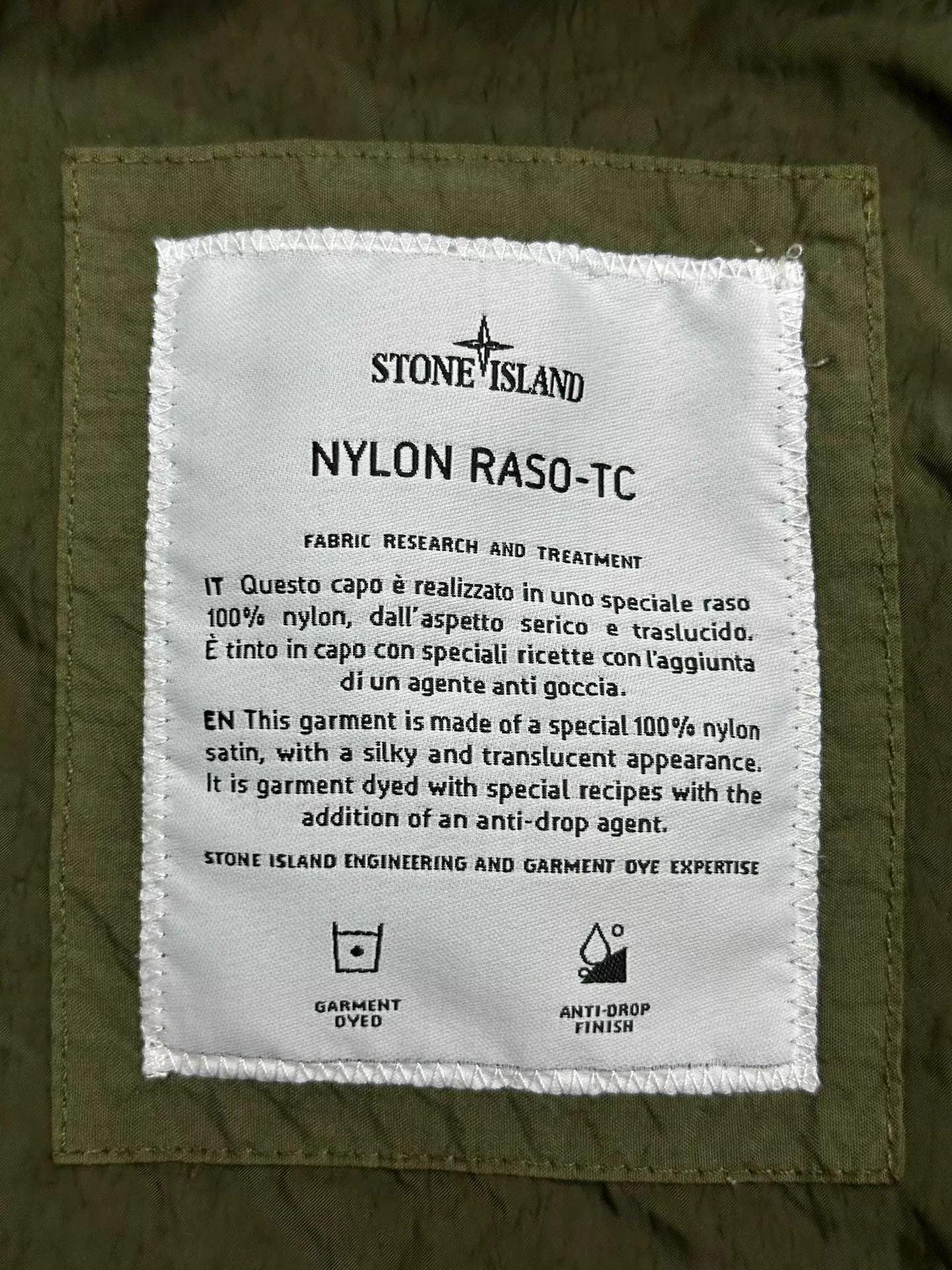 Stone Island Stone Island 21ss Liquid Metal Nylon Green M Tactical Vest Size US M / EU 48-50 / 2 - 5 Thumbnail