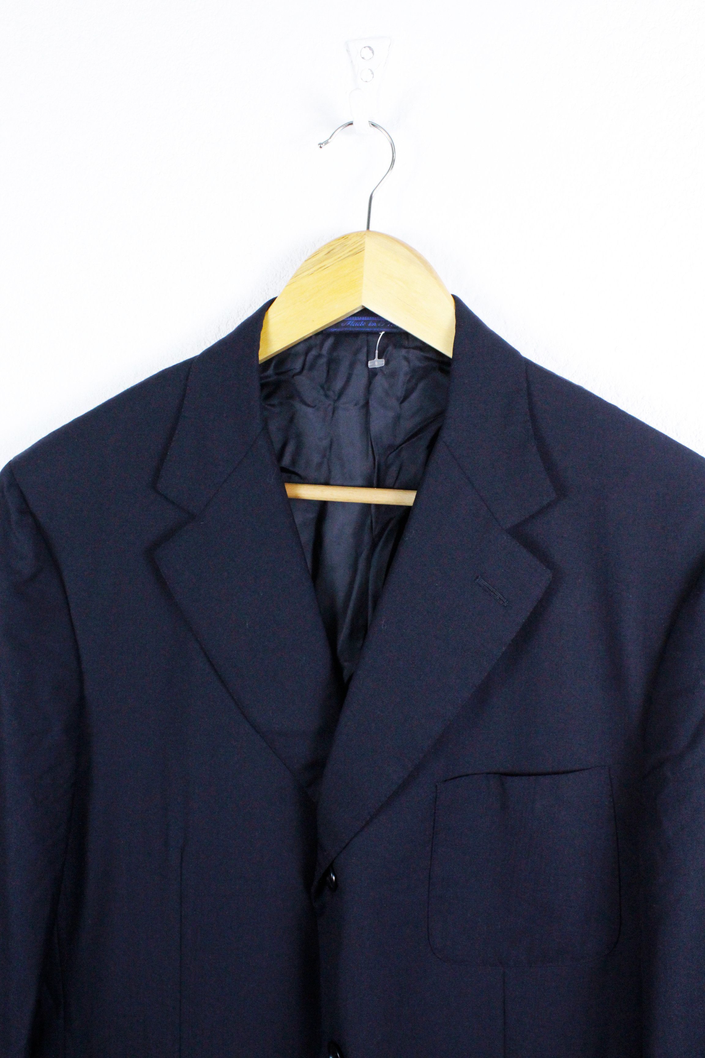 Isaia Vintage Isaia Napoli Wool Blazer Jacket 52 size Size US L / EU 52-54 / 3 - 2 Thumbnail