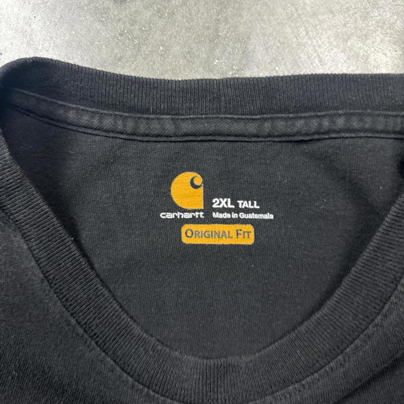 Carhartt Black Carhartt Pocket T-shirt Size US XXL / EU 58 / 5 - 4 Thumbnail