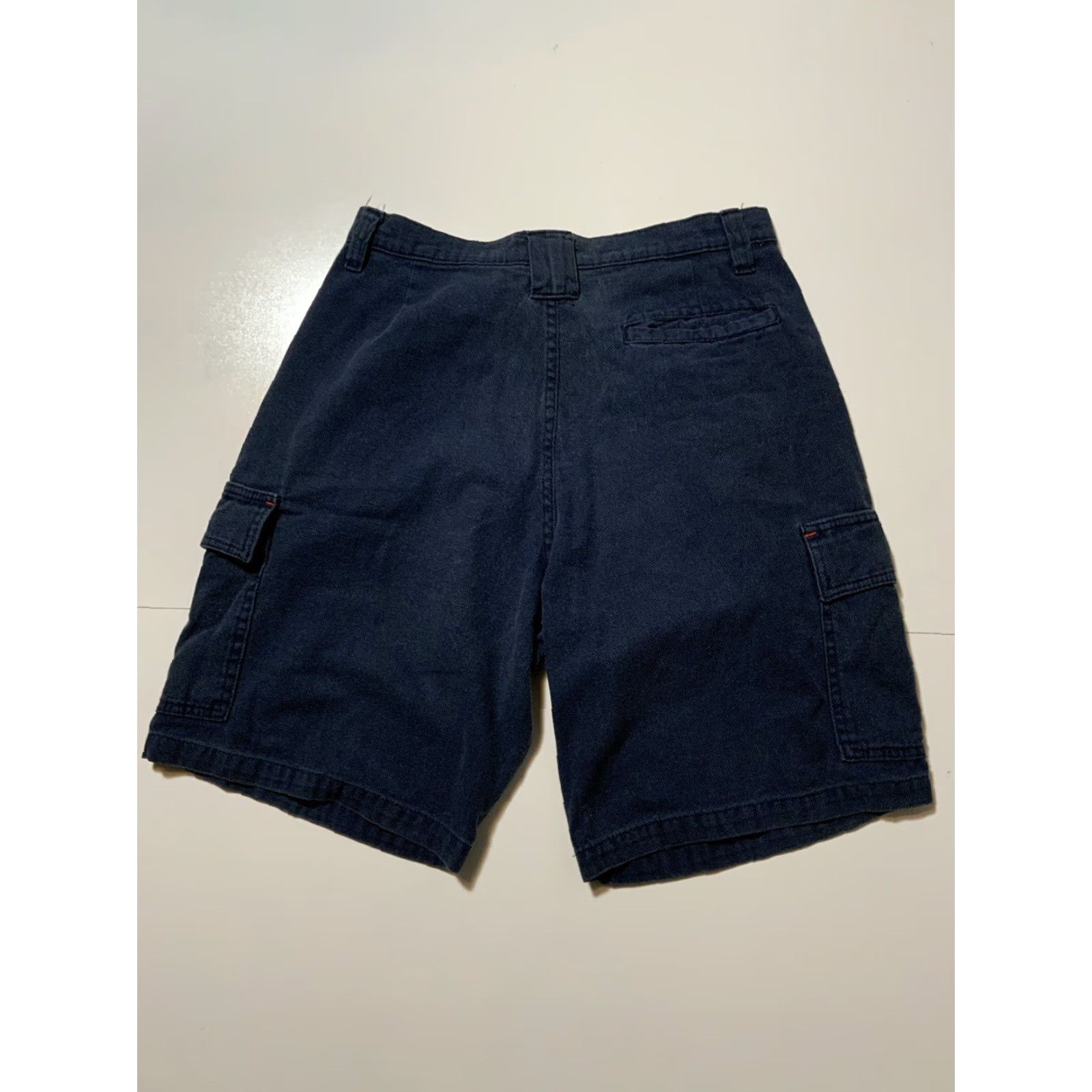 4SDESIGNS VINTAGE Town & Country Designs Textured Cargo Skate Shorts Sz. 31 Mens Blue Cargo 31" Waist Inseam 10" Outseam 20.5" Size US 31 - 3 Thumbnail