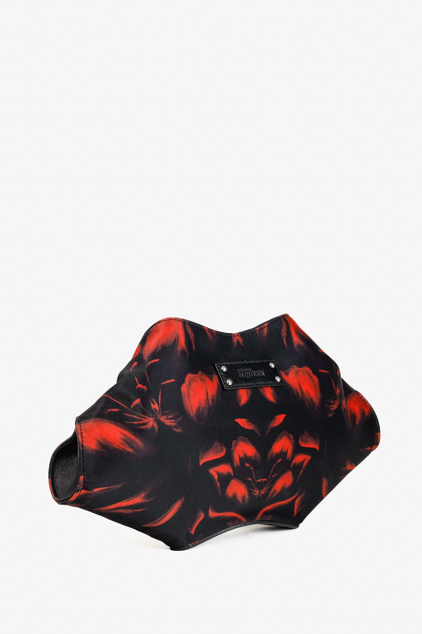 Alexander McQueen Alexander McQueen Floral Mana Clutch Fabric Zip Up Clutch Size ONE SIZE - 6 Thumbnail