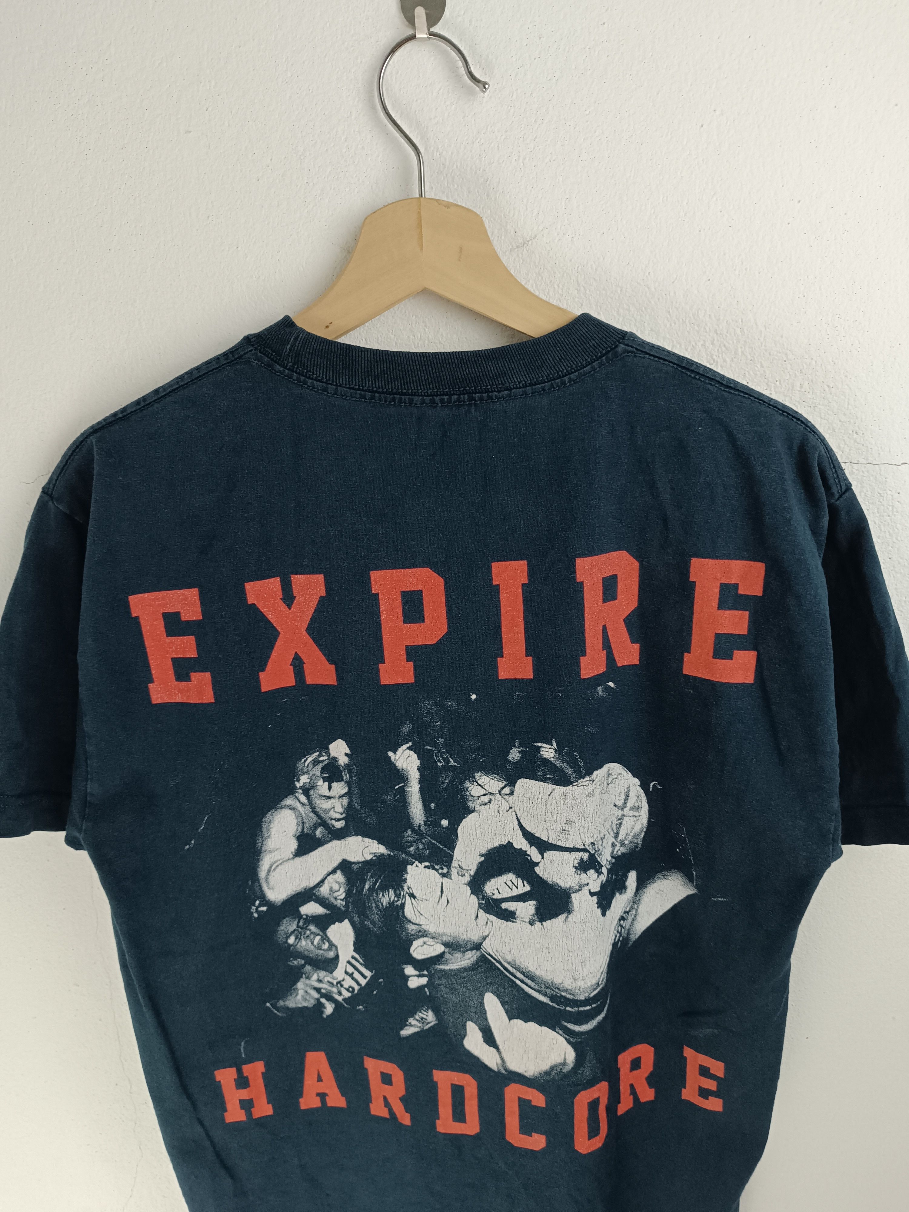 Band Tees VINTAGE 2000s EXPIRE HARDCORE PUNK terror bane cro mags Size US M / EU 48-50 / 2 - 9 Thumbnail