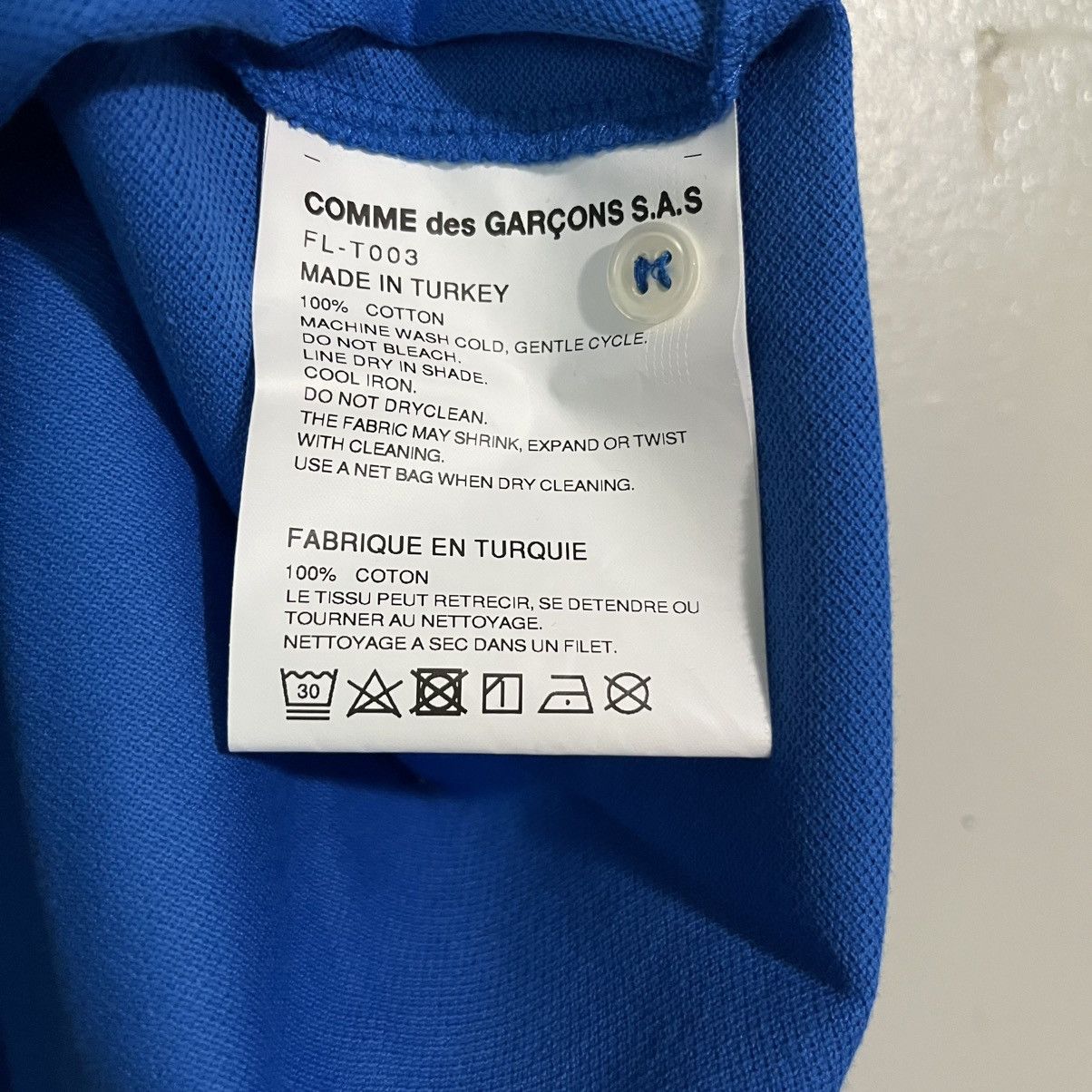 Comme des Garcons SHIRT × Lacoste Uneven Hem Polo Shirt Size US M / EU 48-50 / 2 - 13 Thumbnail