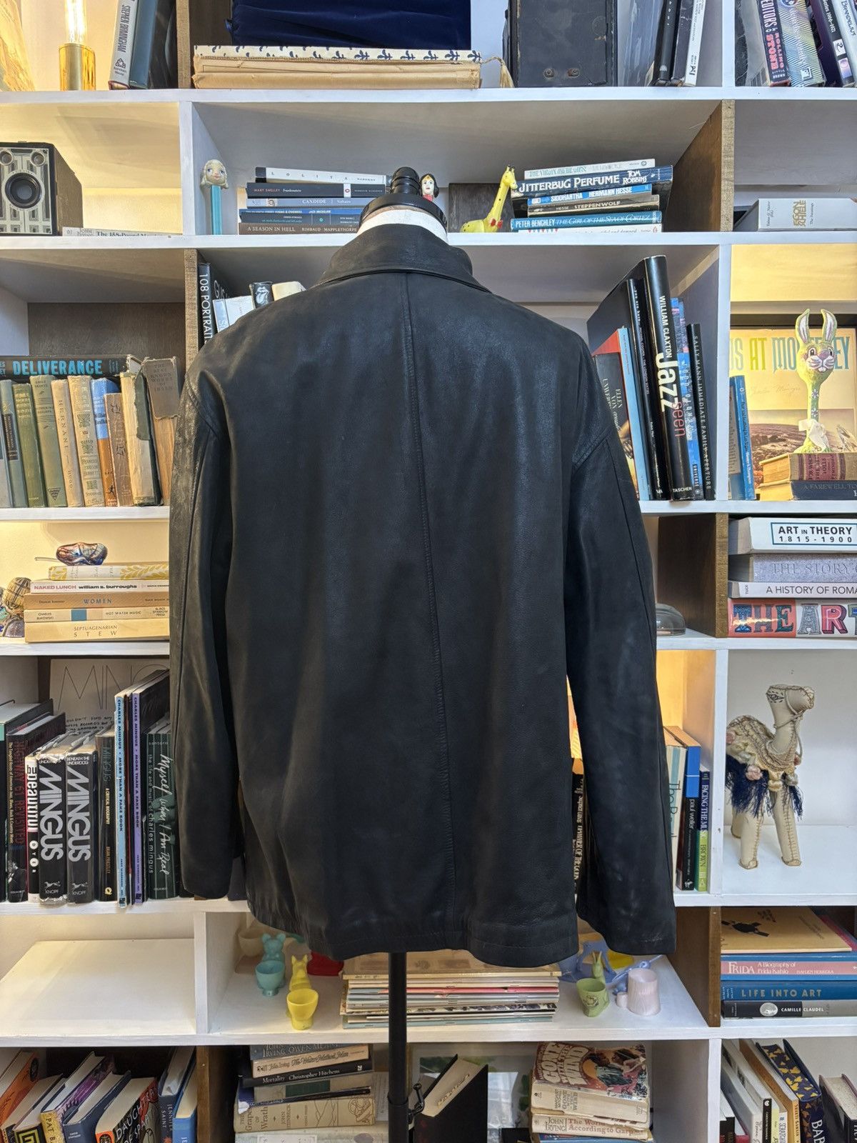 Vera Pelle Vintage Black leather jacket vera pelle bad words size 50 Size US L / EU 52-54 / 3 - 5 Thumbnail