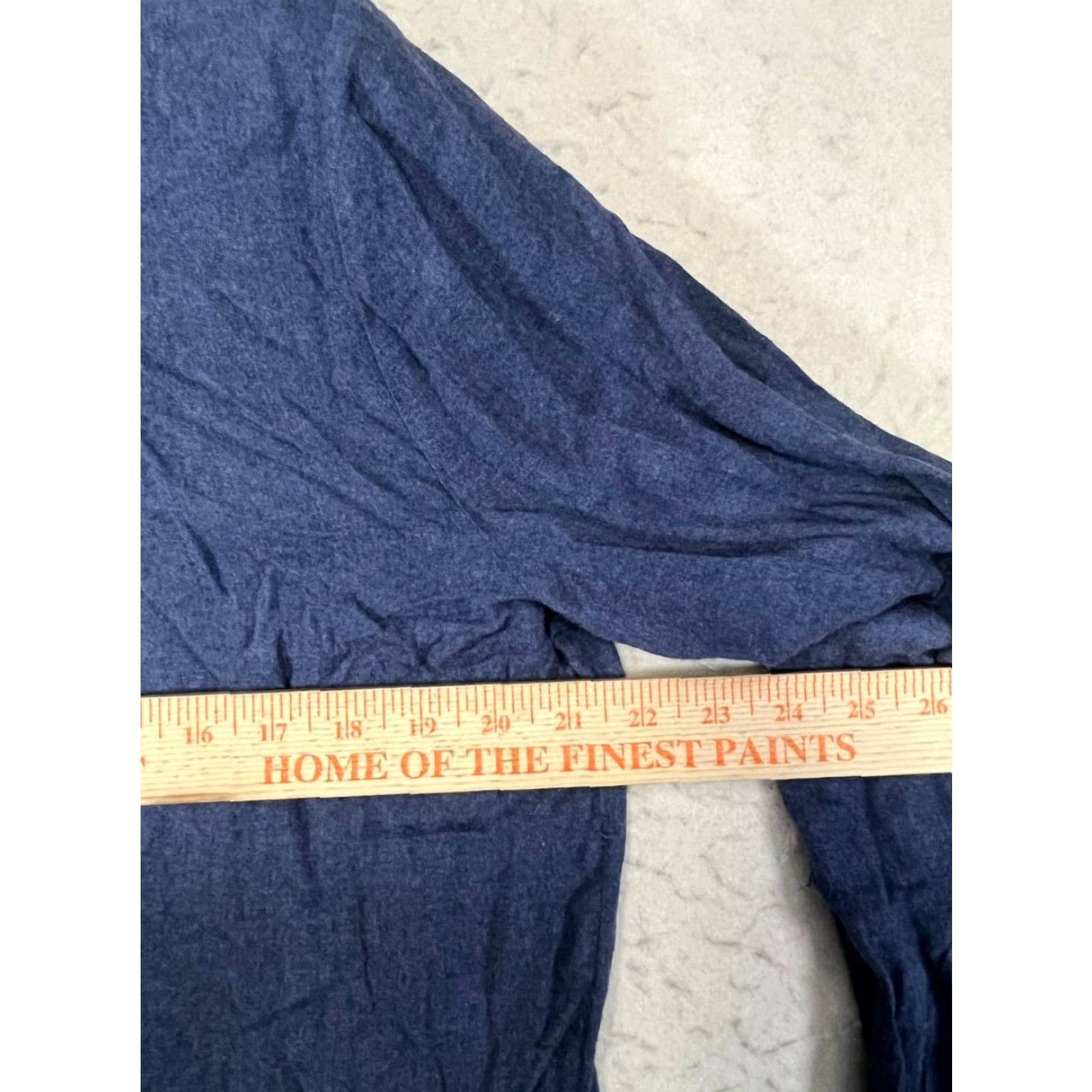 Lucky Brand Lucky Brand Blouse Shirt V-Neck Flutter Sleeve Women M Blue Bohemian Hippie Peasant casual Shirt Womens Size M / US 6-8 / IT 42-44 - 3 Thumbnail